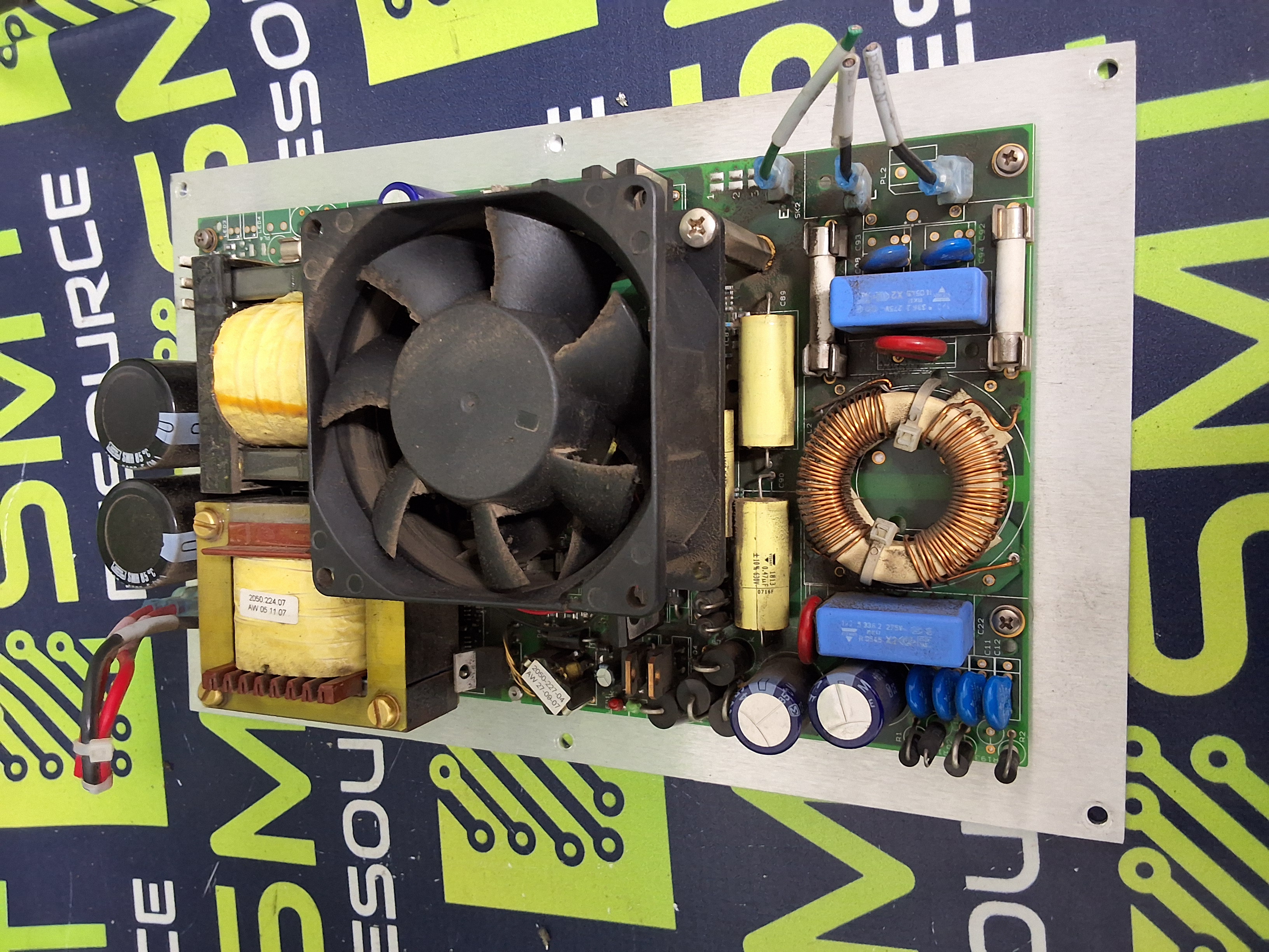 Used UNIVERSAL INSTRUMENTS 49820701 / 49820702 HIGH-VOLTAGE POWER SUPPLY