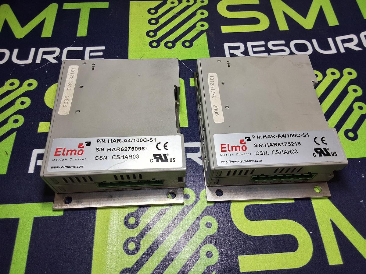 Used ELMO HAR-A4/100C-S1 DIGITAL SERVO DRIVER HAR-A4-100C-S1