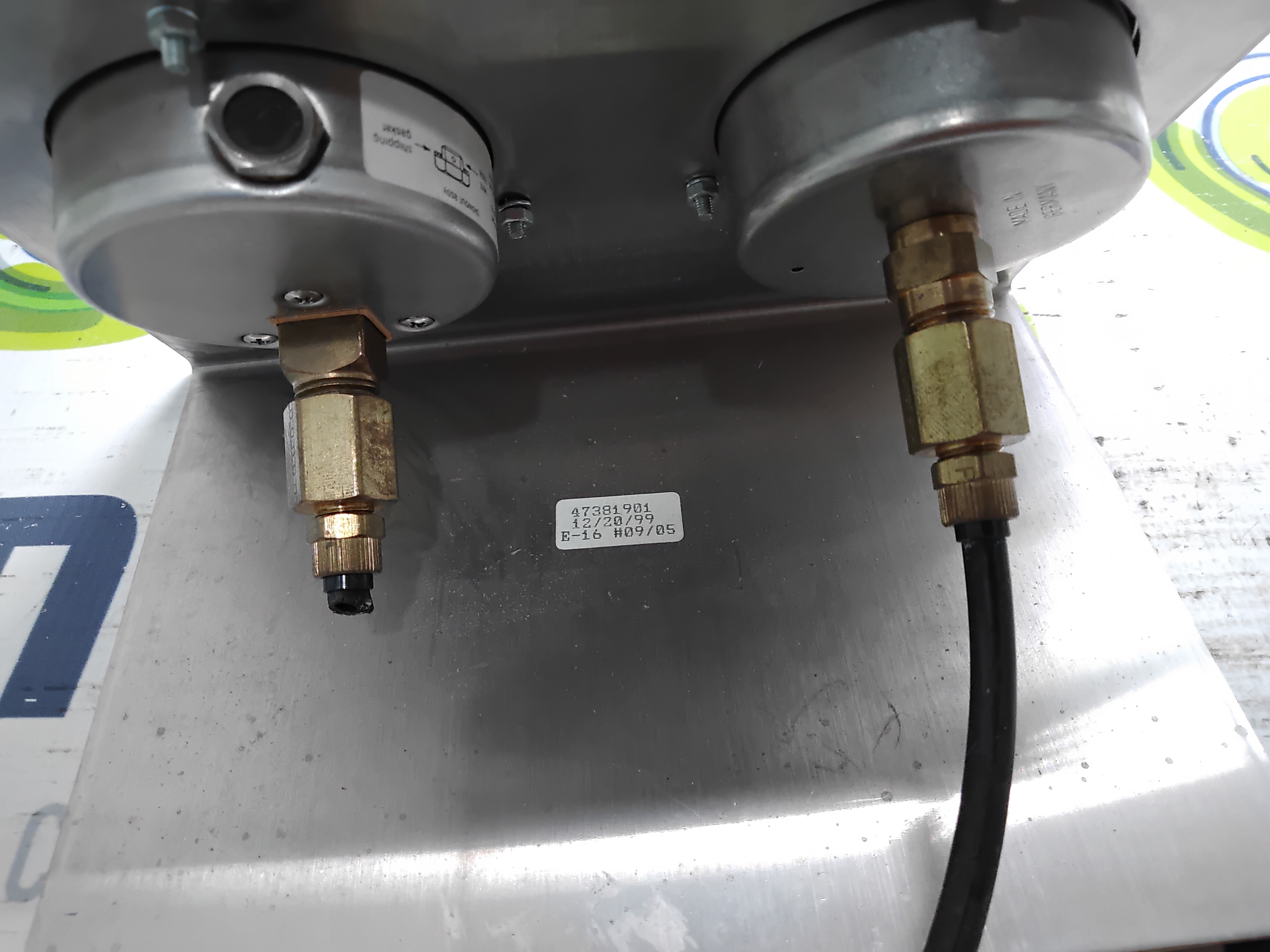 Used UNIVERSAL INSTRUMENTS 47381902 VACUUM TESTER ASSEMBLY