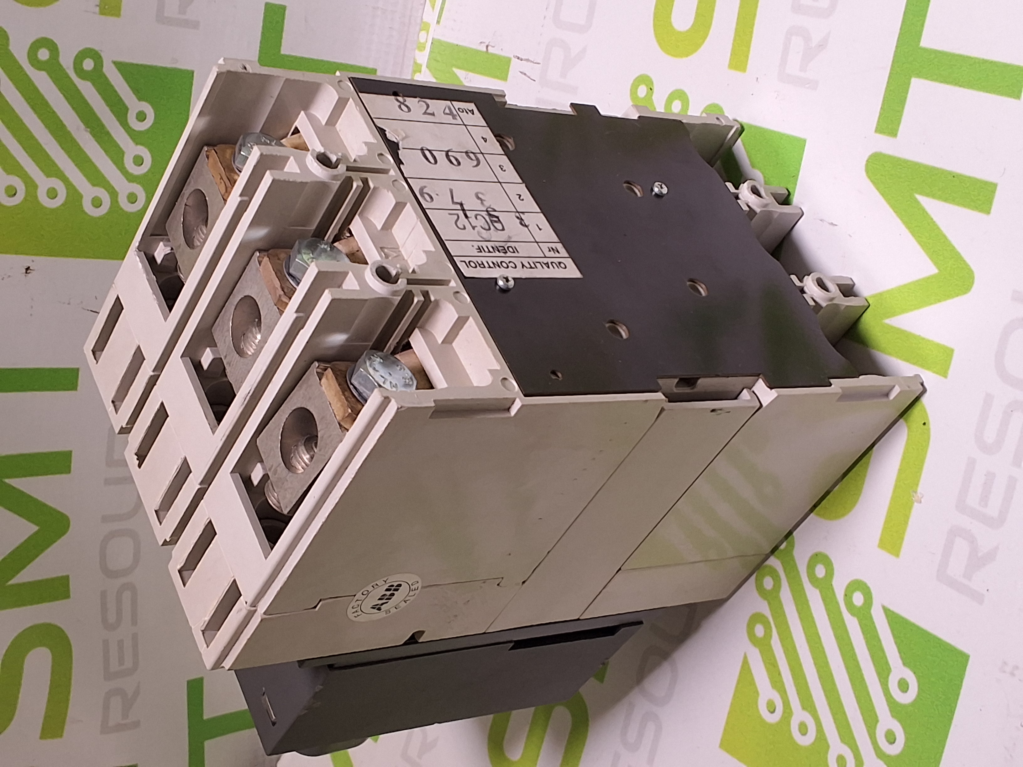 Used ABB SACE S3 S3H 90A 3-POLE CIRCUIT BREAKER 600VAC