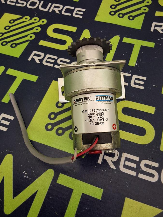 Used AMETEK PITTMAN 46813403 / GM9232C513-R7 GEARMOTOR 38.2VDC 11.5:1 RATIO