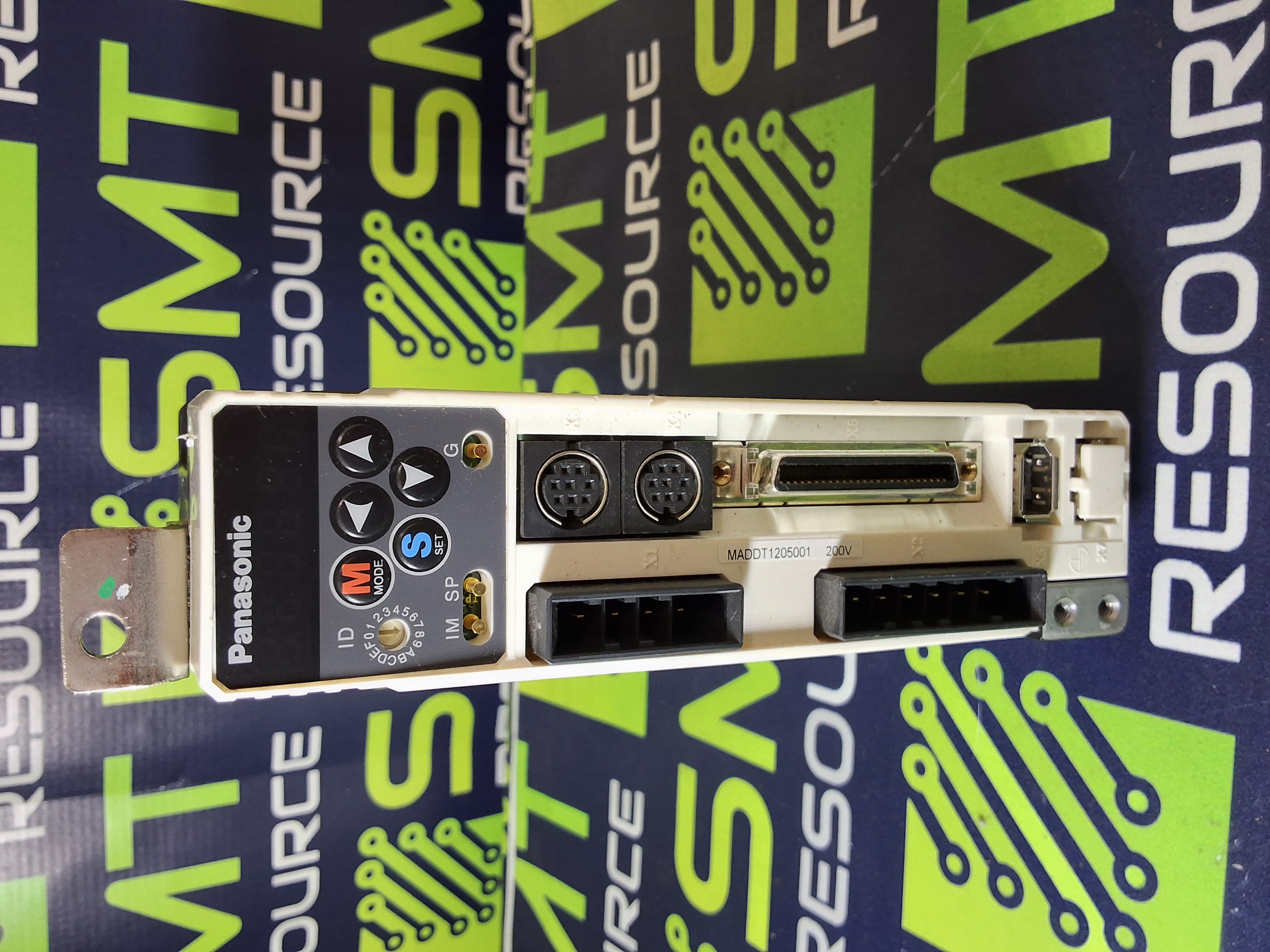 Used PANASONIC MADDT1205001 AC SERVO DRIVE