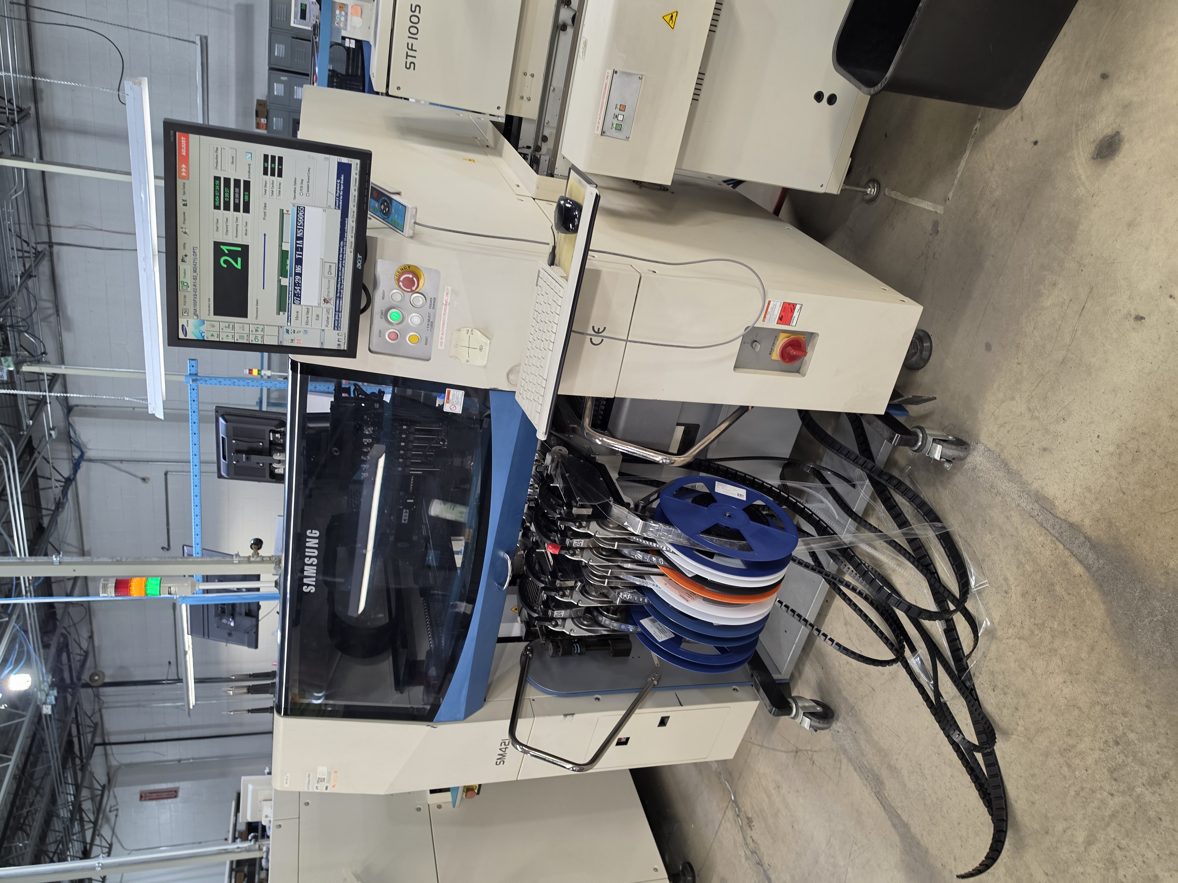 Used Samsung SM421 Pick & Place Machine
