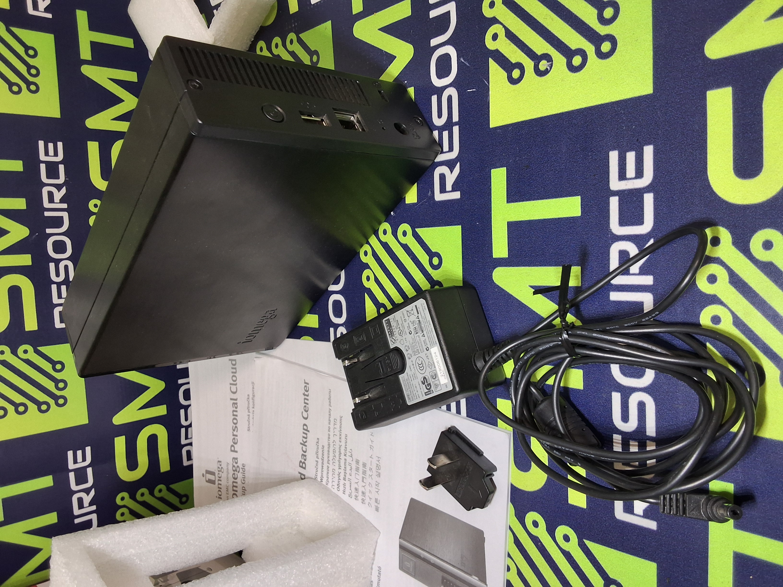 IOMEGA 1TB EZ MEDIA & DATA BACKUP CENTER 1000GB - NEW OPEN BOX