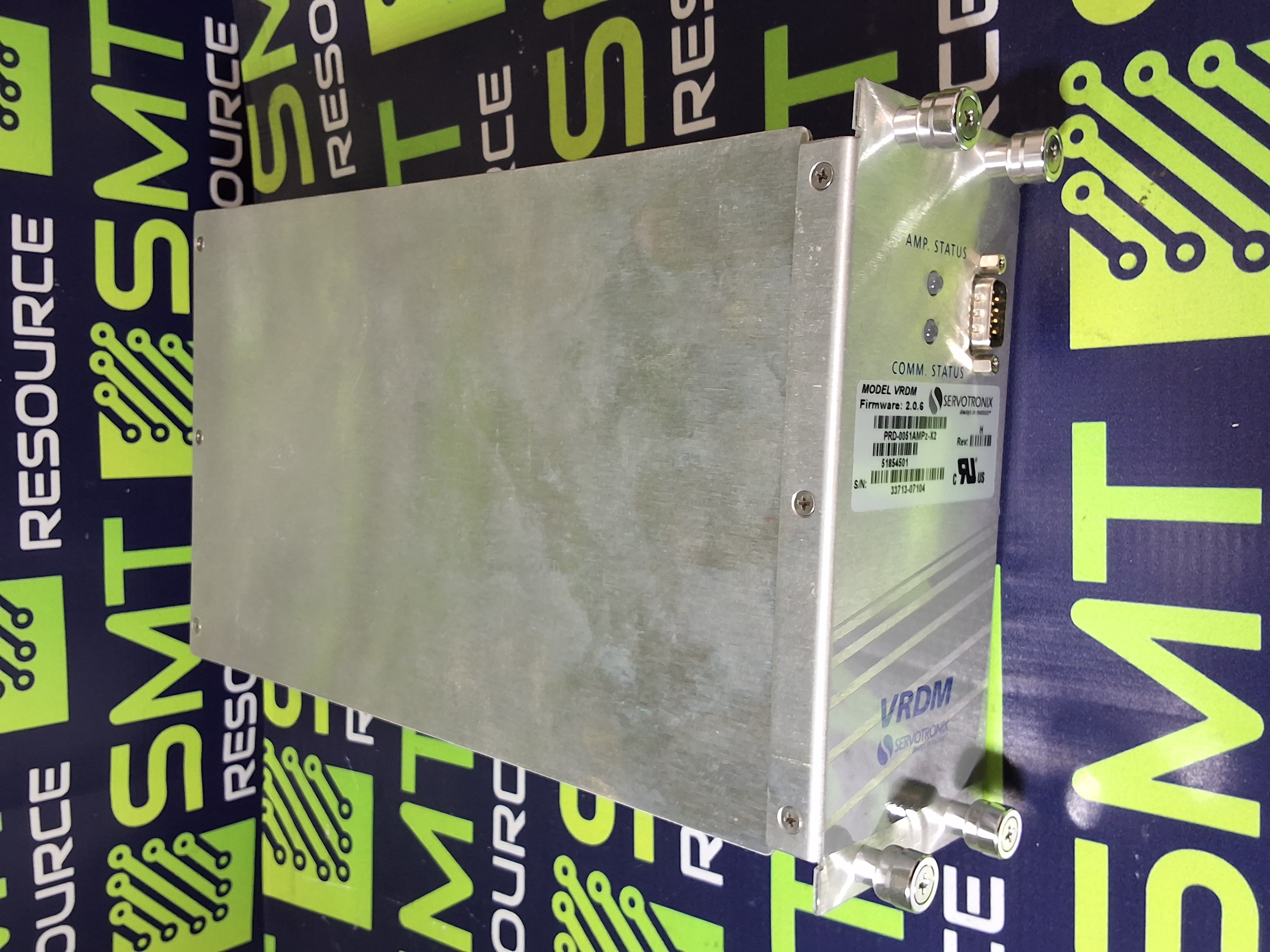 Used SERVOTRONIX PRD-0051AMPz-X2 VRDM AMPLIFIER 51854501