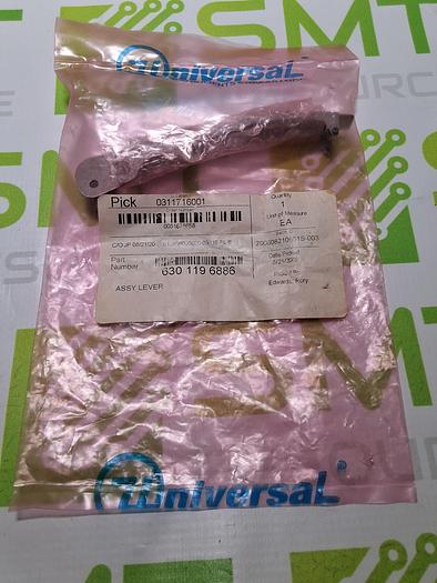 UNIVERSAL INSTRUMENTS 630 119 6886 LEVER ASSEMBLY - NEW