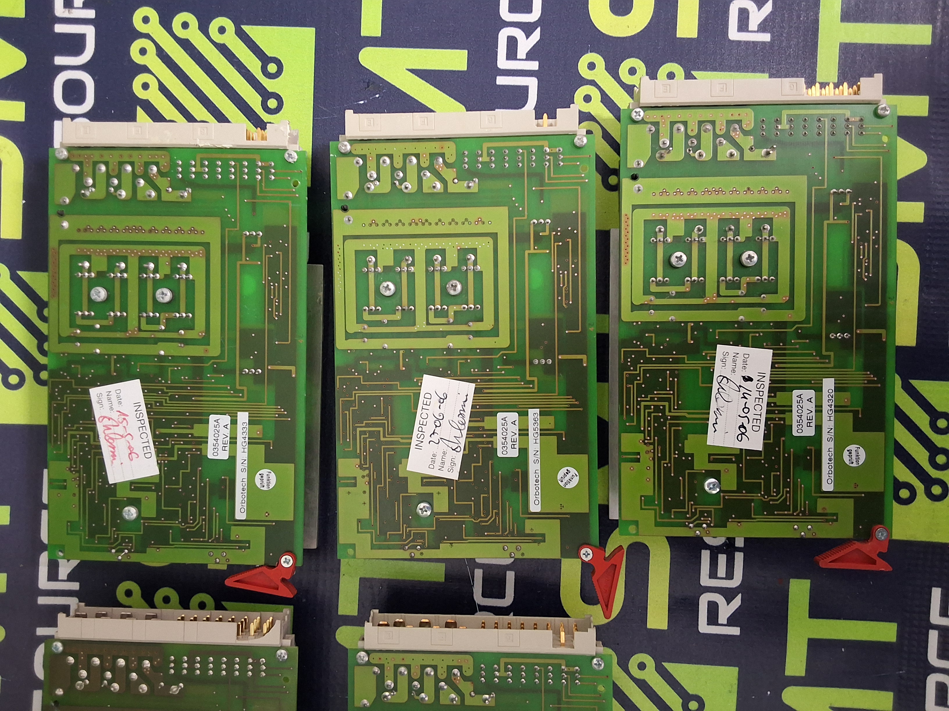 Used ORBOTECH 0354025A SERVO DRIVER REV. A