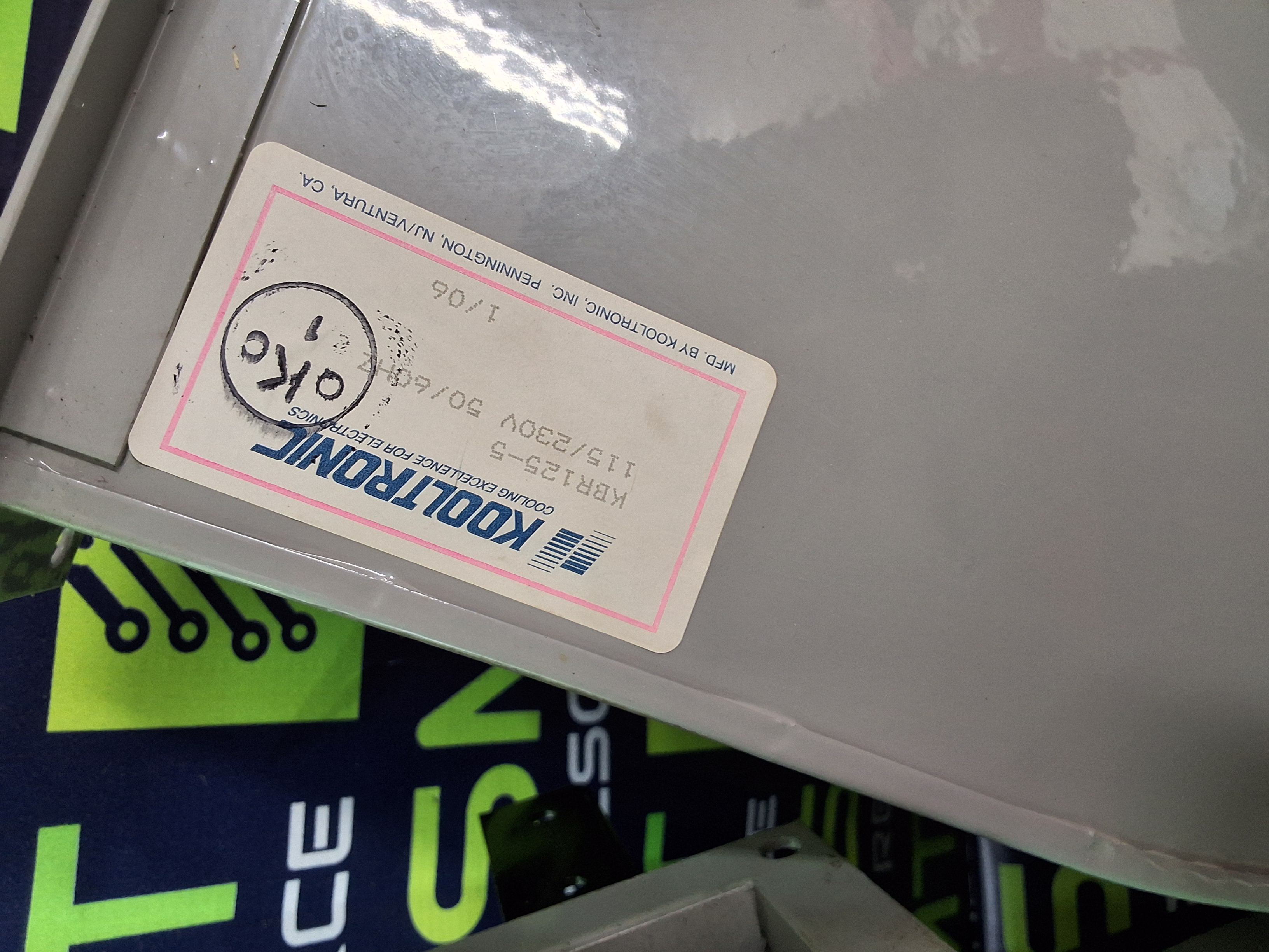 Used KOOLTRONIC KBR125-5 AC BLOWER MOTOR