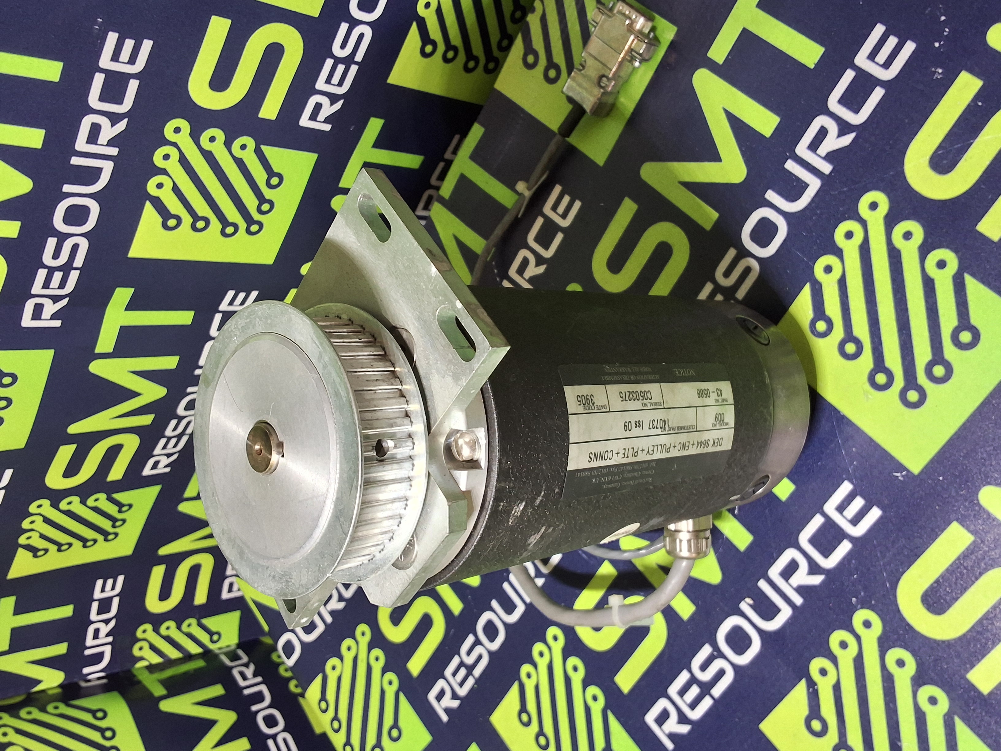 Used DEK S644+ENC+PULLEY+PLTE+CONNS DC MOTOR 43-0588