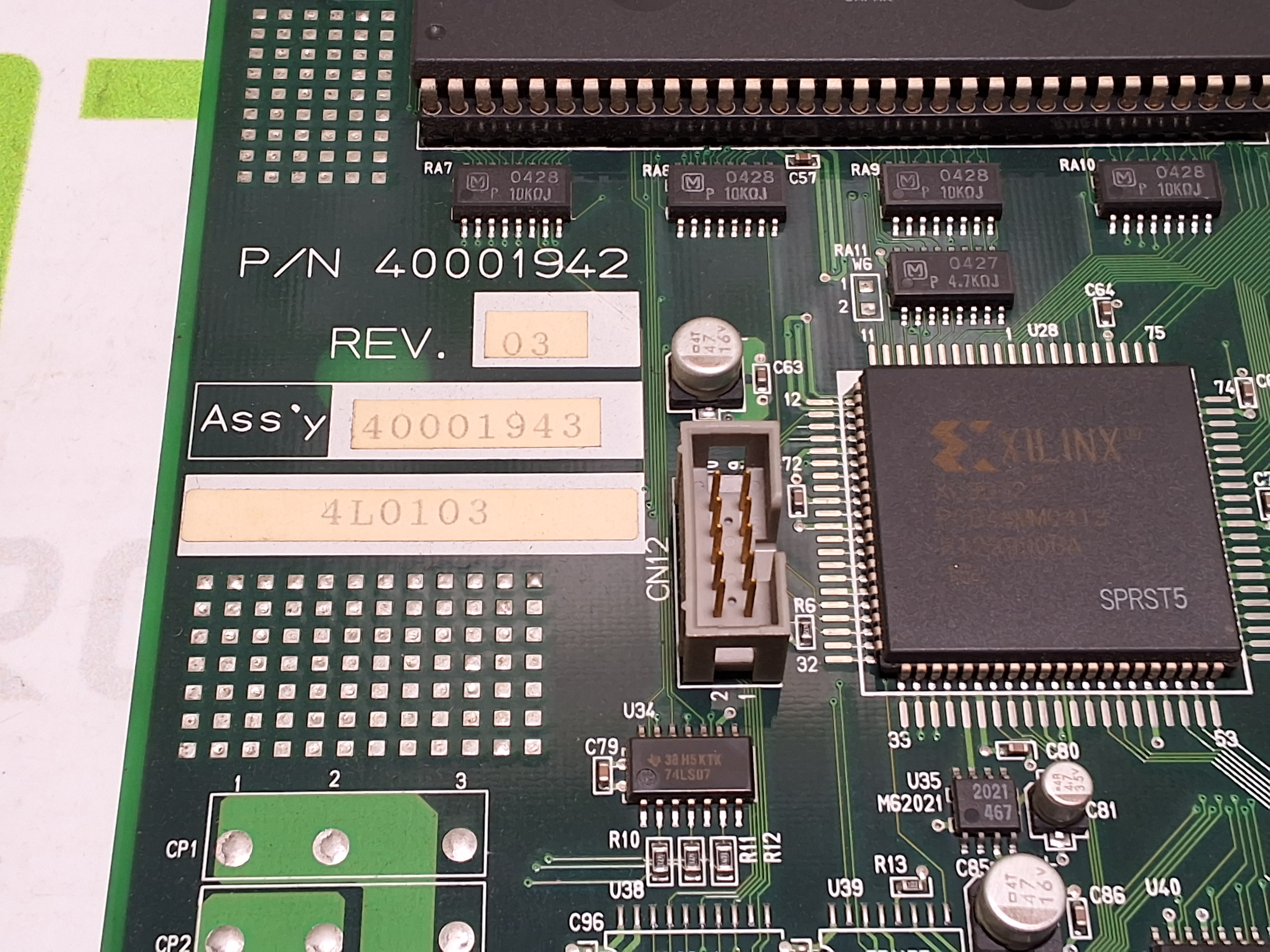 Used JUKI 40001942 40001943 I/O CONTROL BOARD 