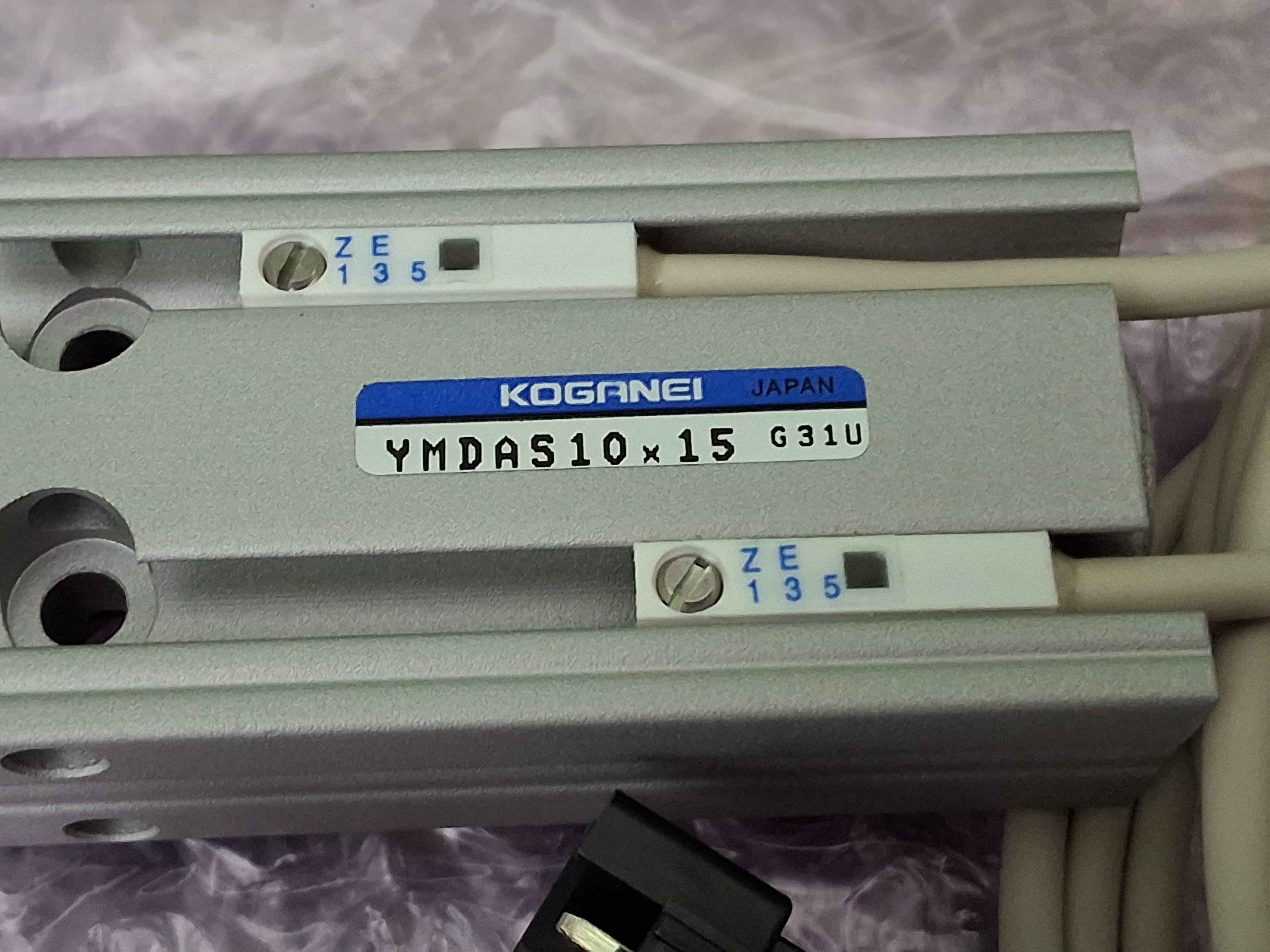 KOGANEI YMDAS10X15 DOUBLE-ACTING PNEUMATIC AIR CYLINDER / YAMAHA KV7-M7522-002 - BRAND NEW