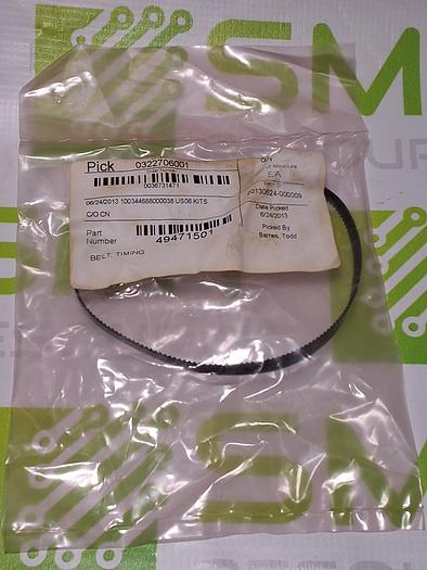 UNIVERSAL INSTRUMENTS 49471501 TIMING BELT - BRAND NEW