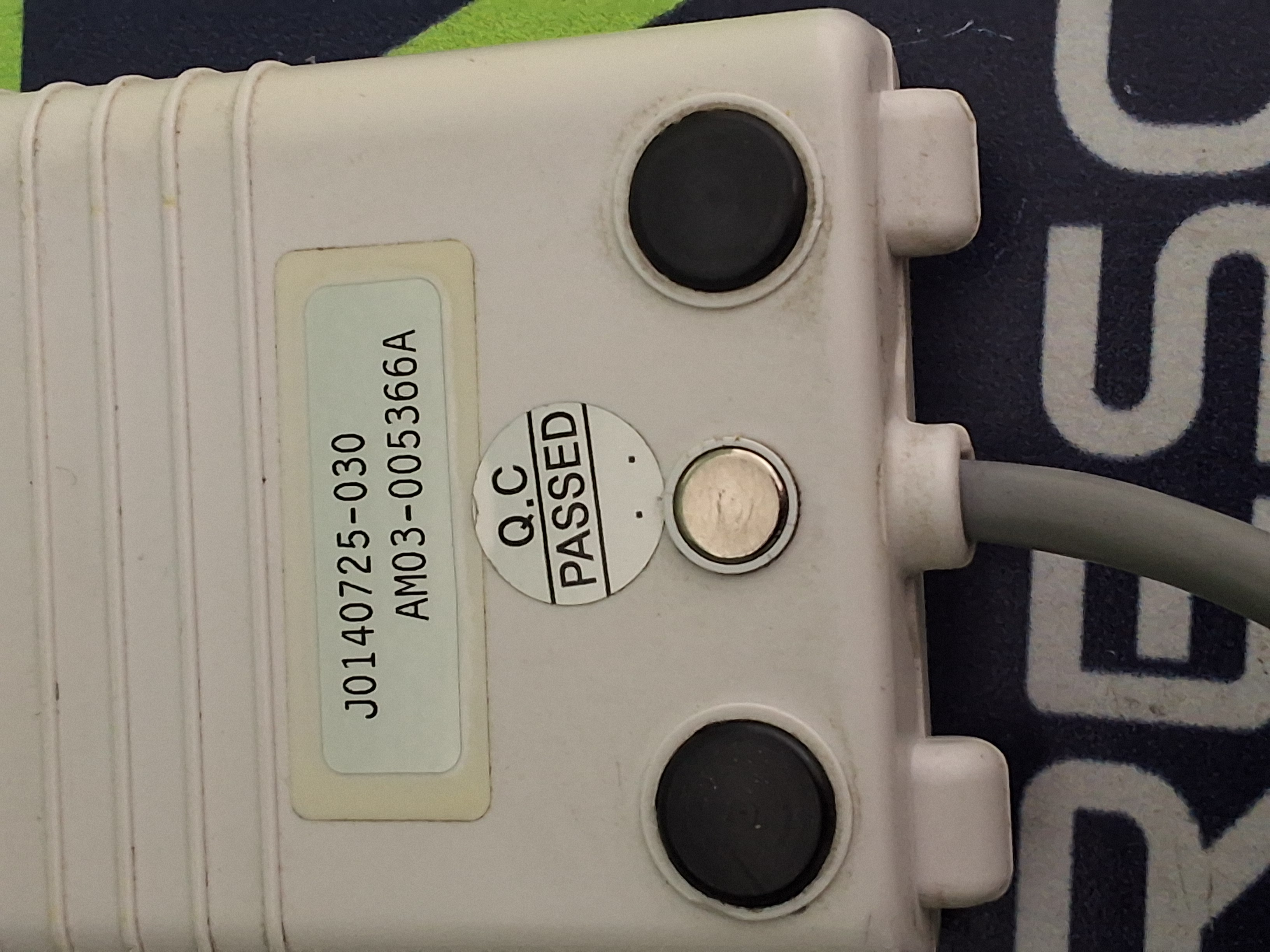 Used SAMSUNG AM03-005366A TEACHING BOX / CONTROL PENDANT