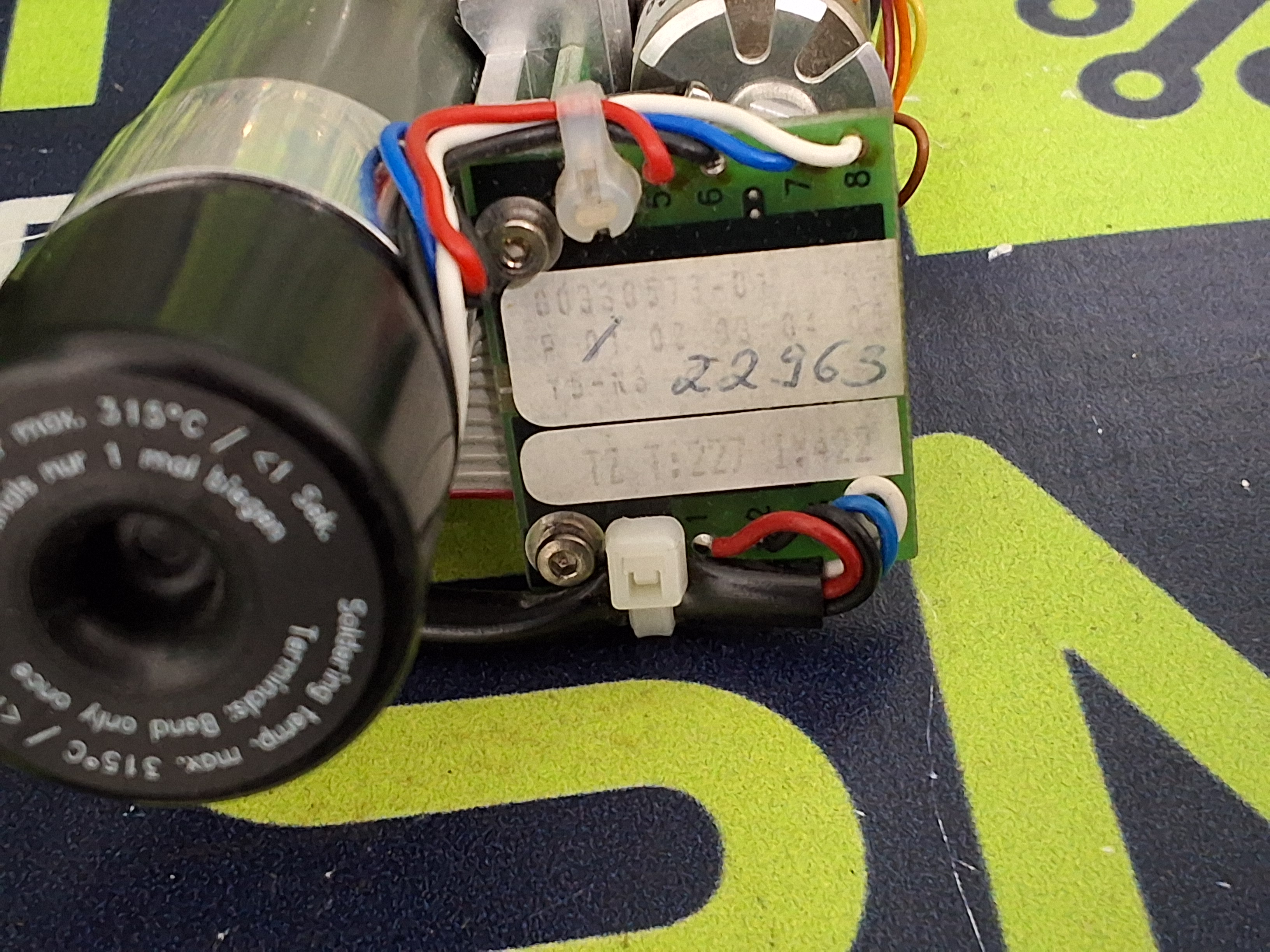 Used SIEMENS 00341780S03 TURNING SYSTEM MOTOR KL-PN-1009