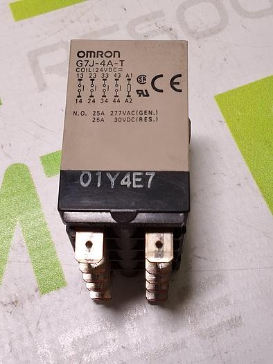 Used OMRON G7J-4A-T POWER RELAY