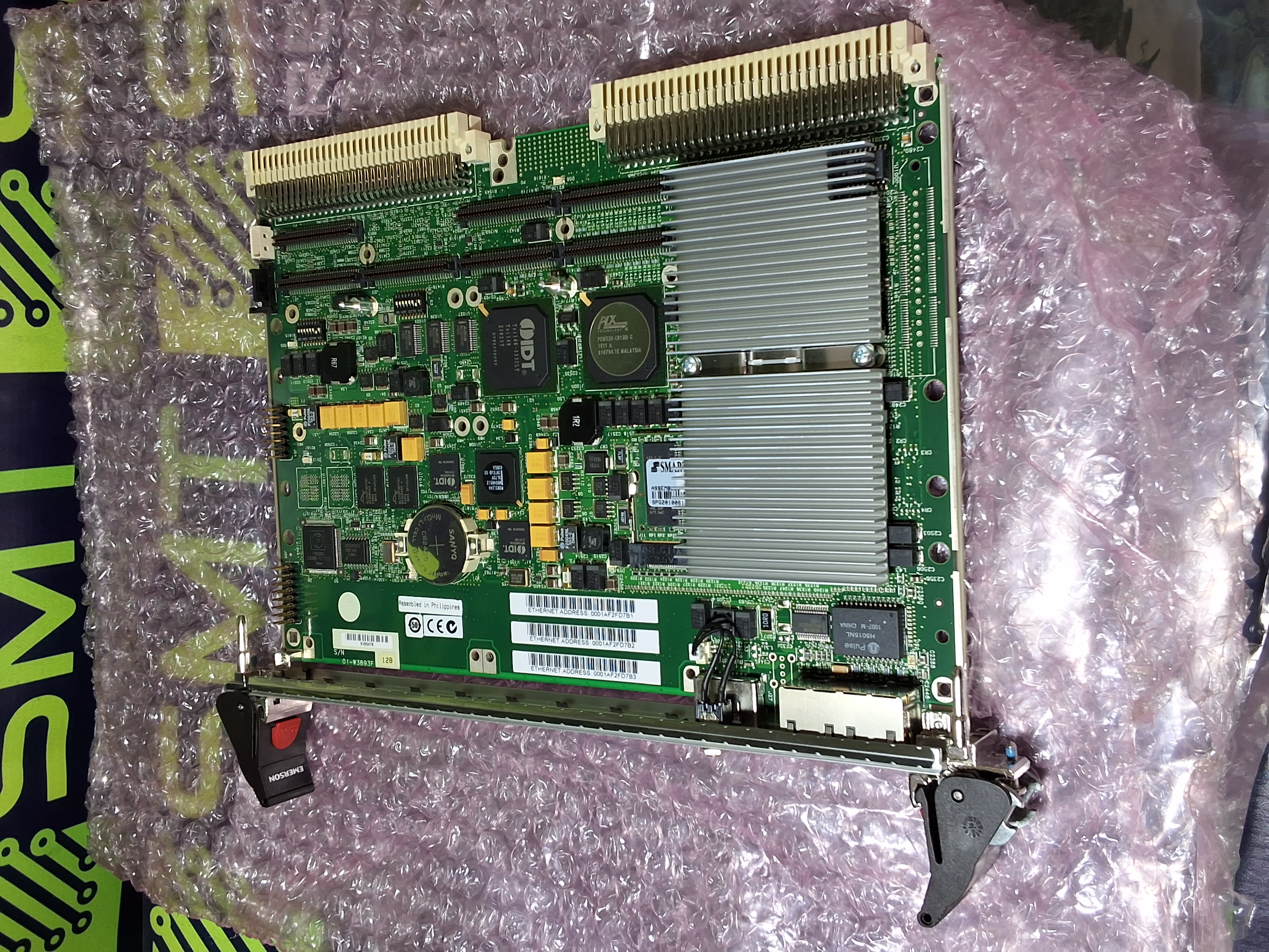 UNIVERSAL INSTRUMENTS EMERSON MVME3100 SINGLE BOARD COMPUTER - BRAND NEW