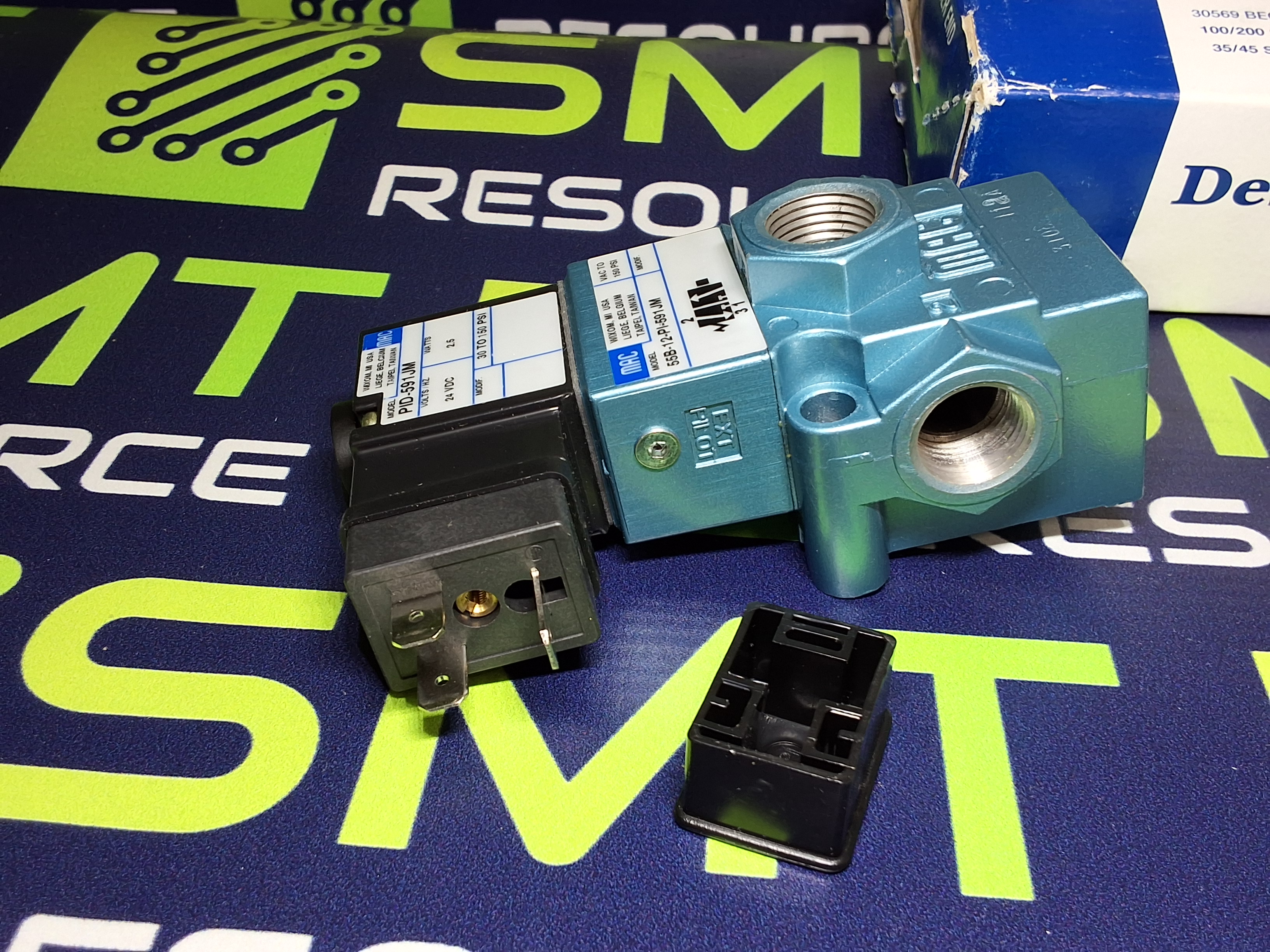 MAC 55B-12-PI-591JM SOLENOID VALVE - BRAND NEW