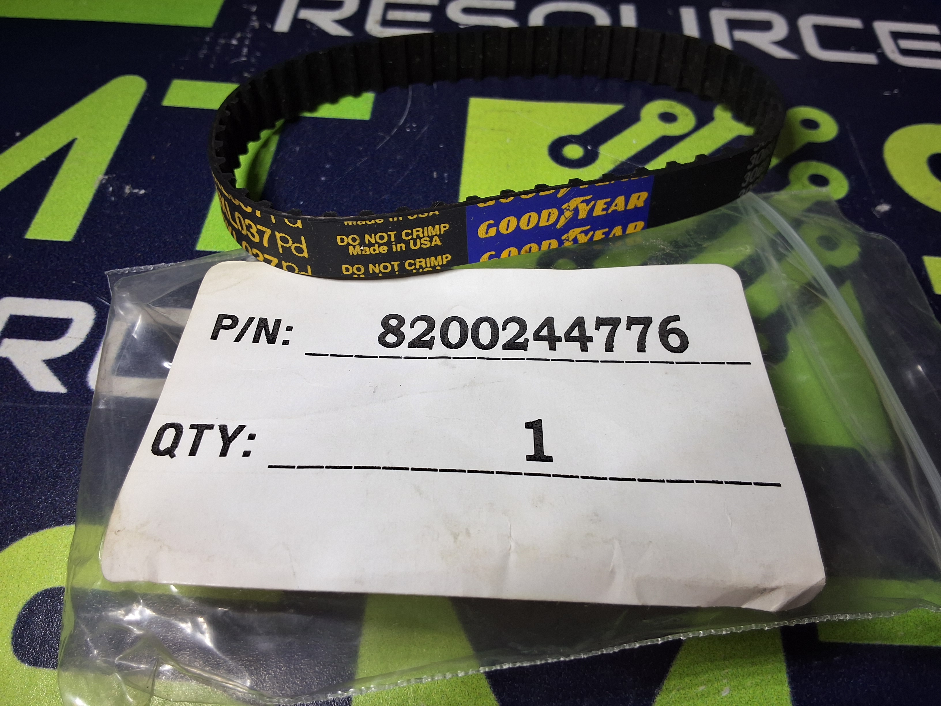 GOODYEAR 100XL037 TIMING BELT - LOT OF 2 - BRAND NEW