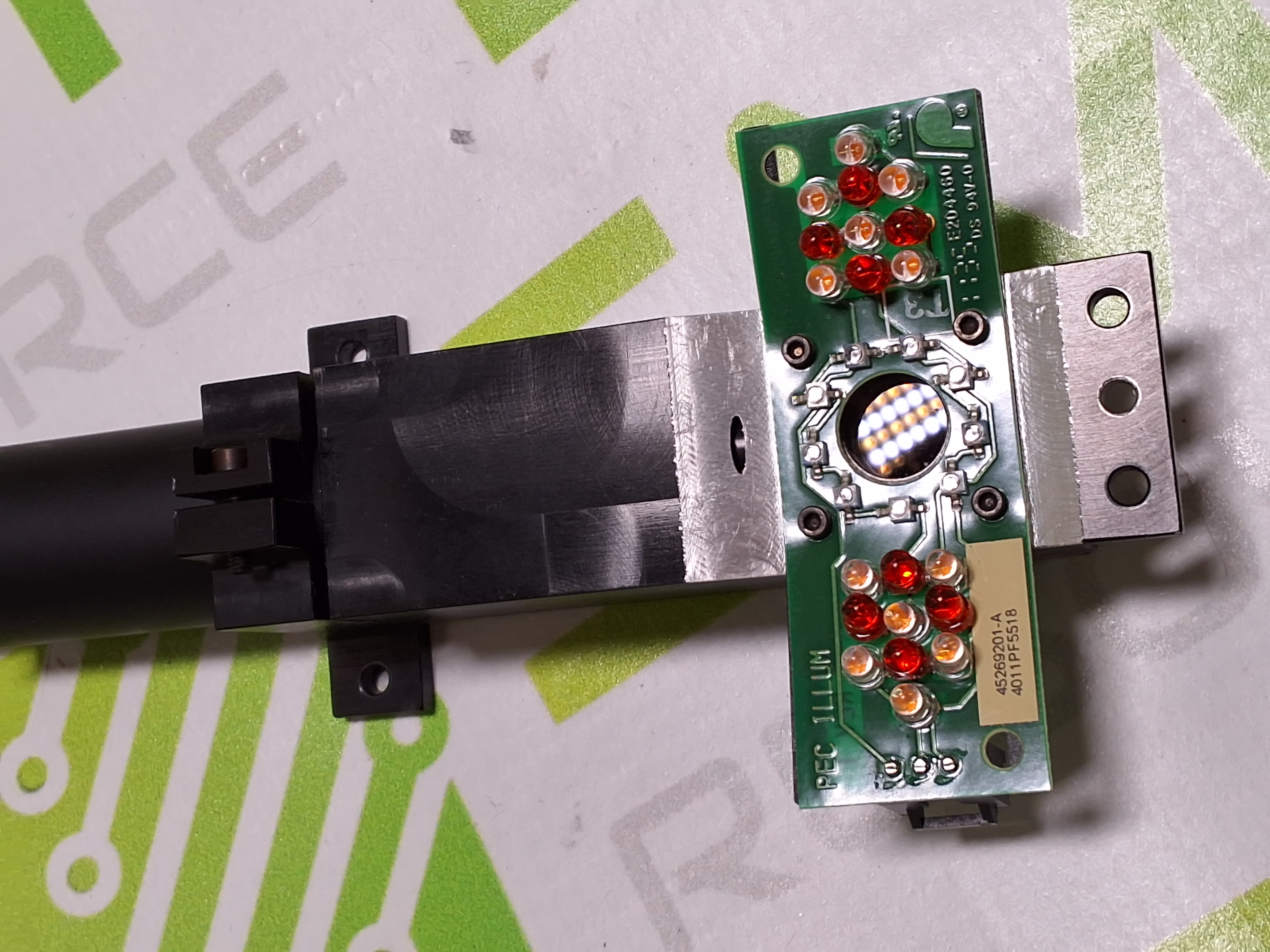 Used PANASONIC GP-MS112V POWER SUPPLY B/W CCD PEC CAMERA ASSEMBLY 45269201-A