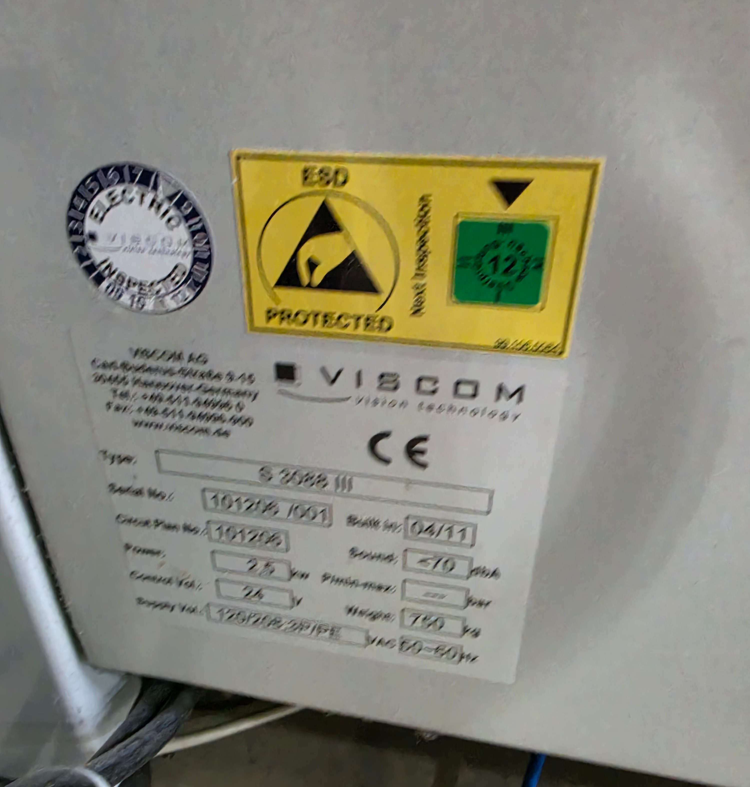 Used Viscom S3088‑III AOI Inspection System