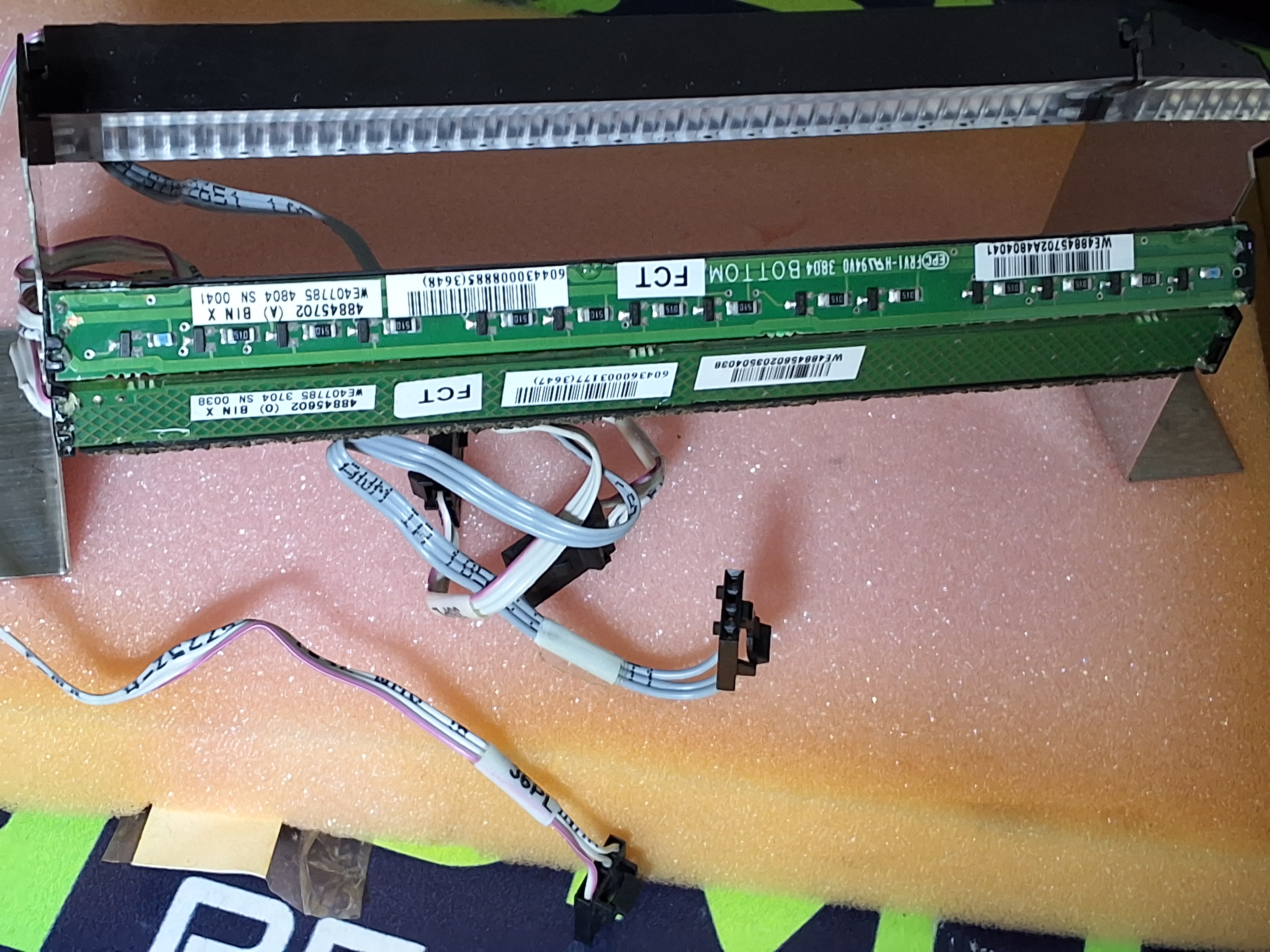 Used UNIVERSAL INSTRUMENTS 48845502 BIN X CAMERA LIGHTING ASSEMBLY 48845402 48845702 48845602