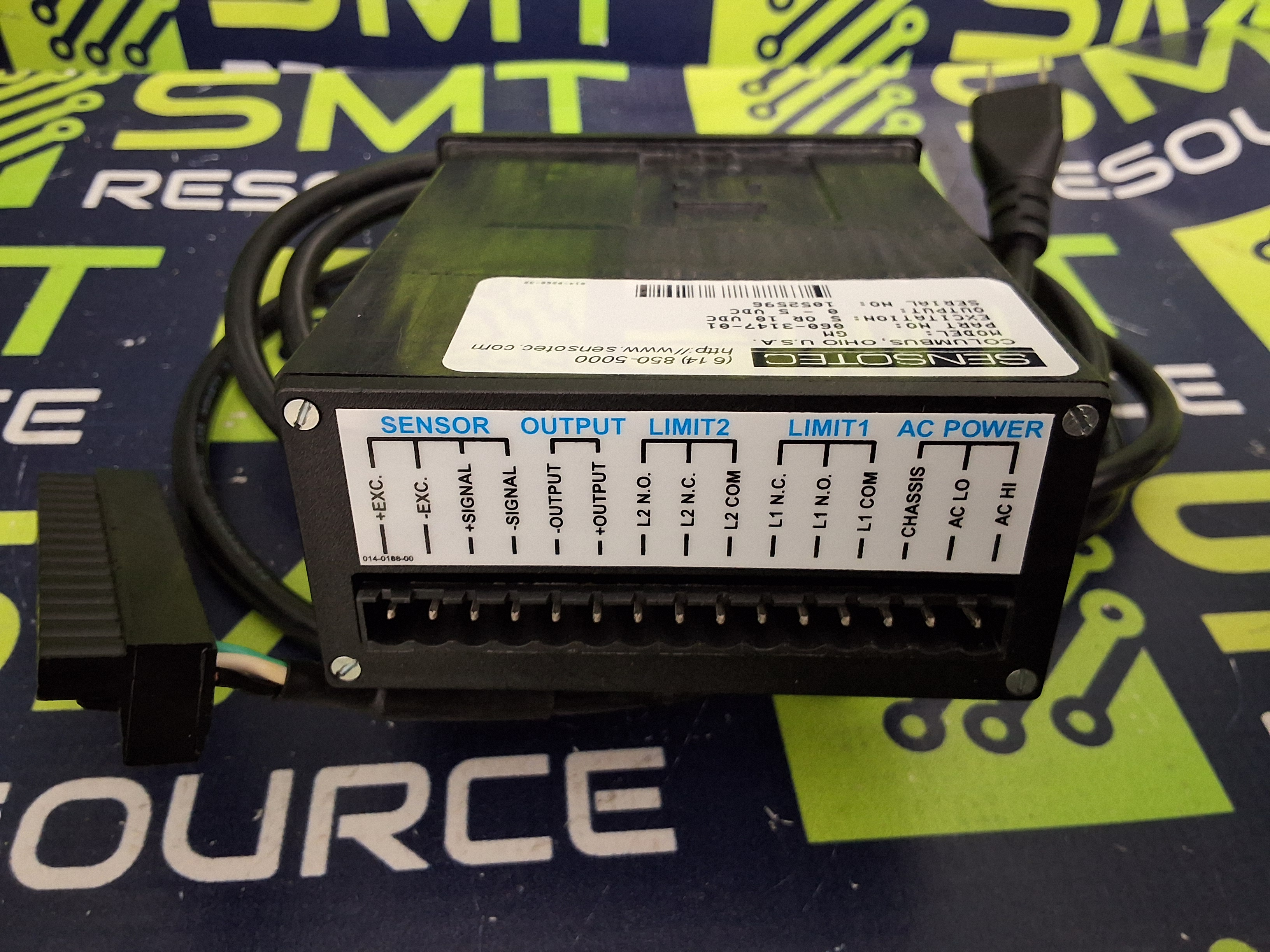 Used HONEYWELL SENSOTEC 060-3147-01 PANEL METER / SENSOR CONTROLLER 0-5VDC