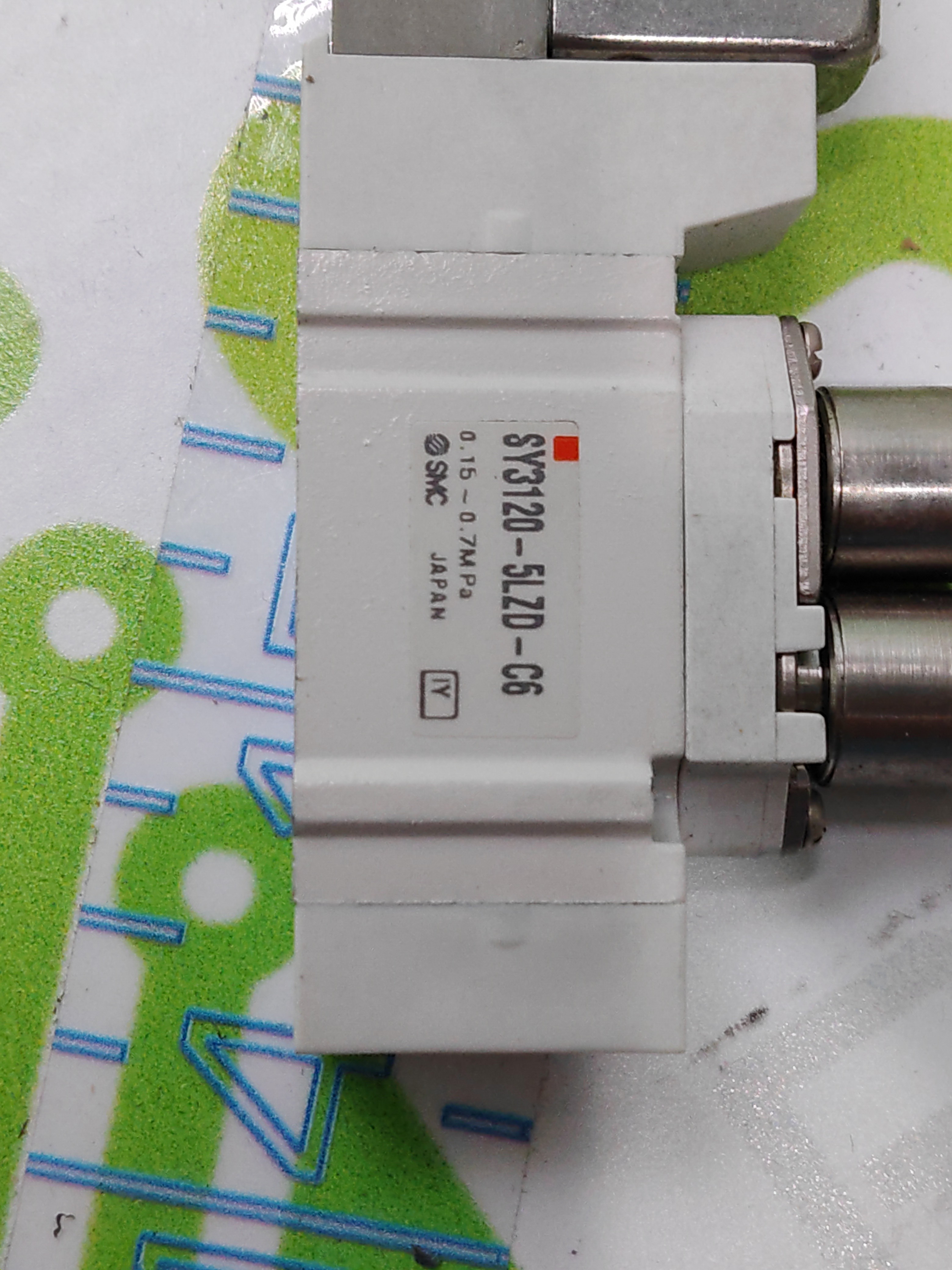 Used SMC SY3120-5LZ-C6 SOLENOID VALVE
