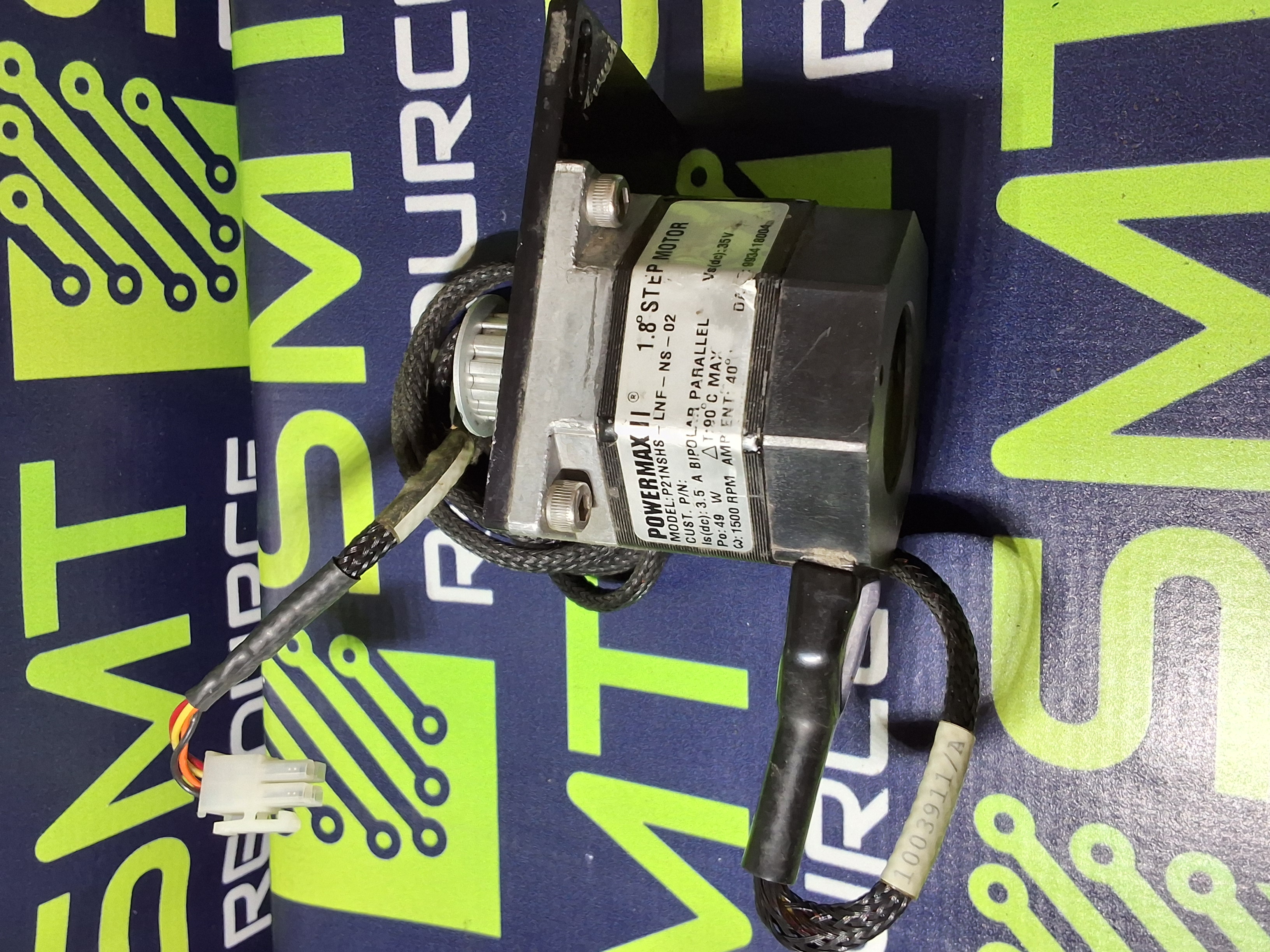 Used POWERMAX II P21NSHS-LNF-NS-02 STEP MOTOR