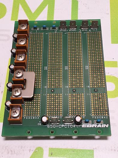 Used EBRAIN 650-CPCI04 CIRCUIT BOARD 