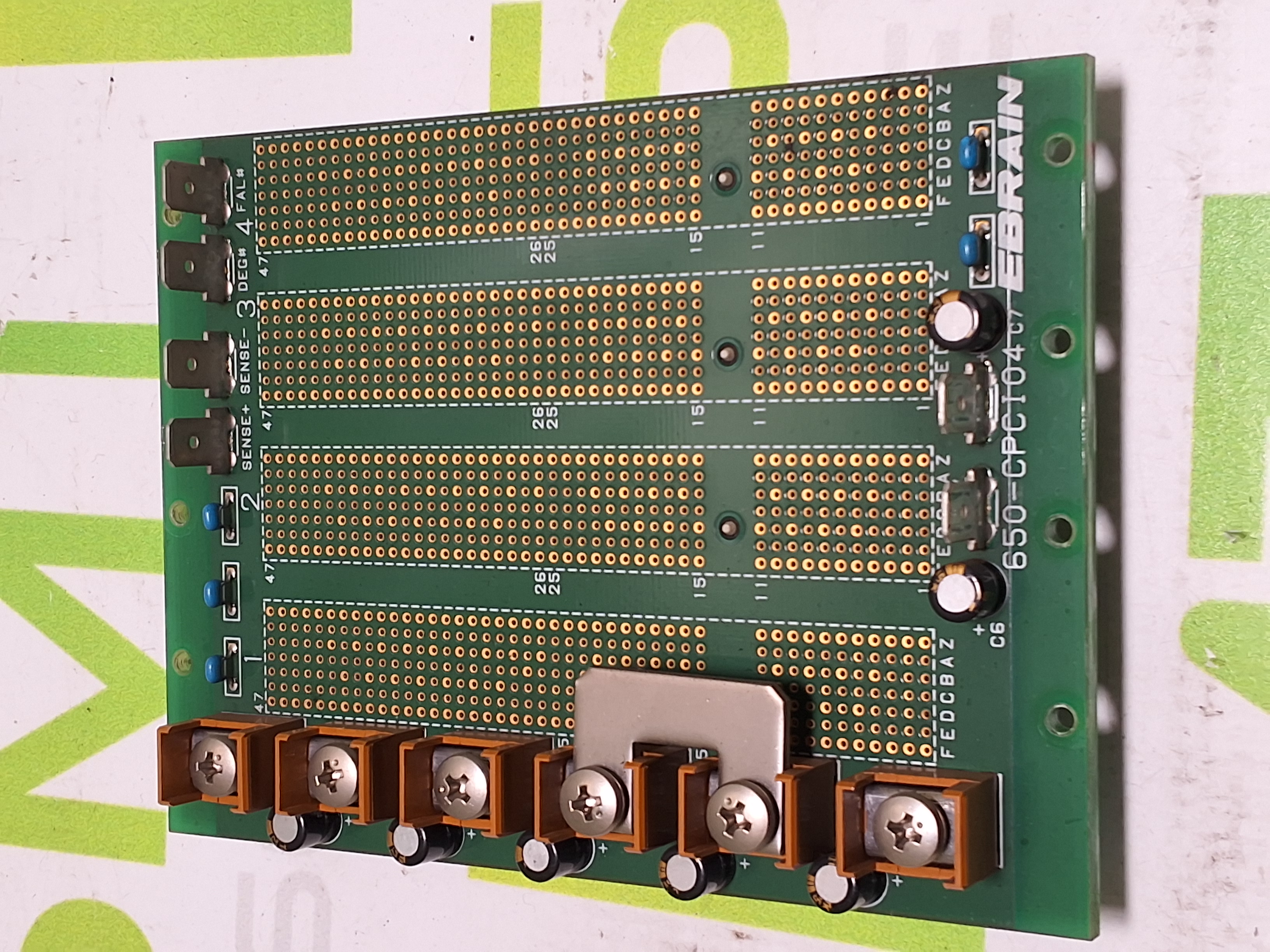 Used EBRAIN 650-CPCI04 CIRCUIT BOARD 