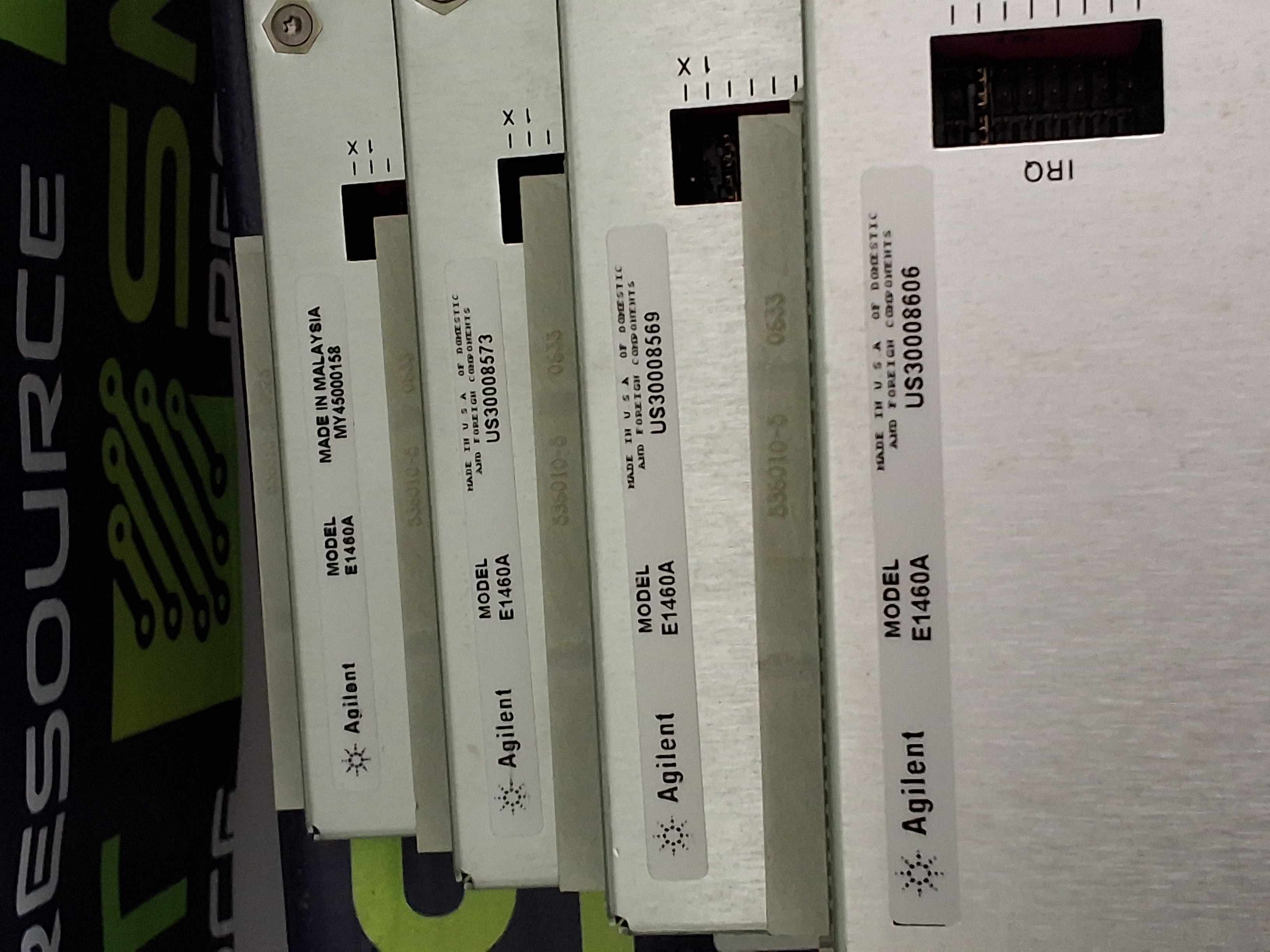 Used AGILENT 75000 SERIES C E1460-66201 64 - CHANNEL RELAY MODULE