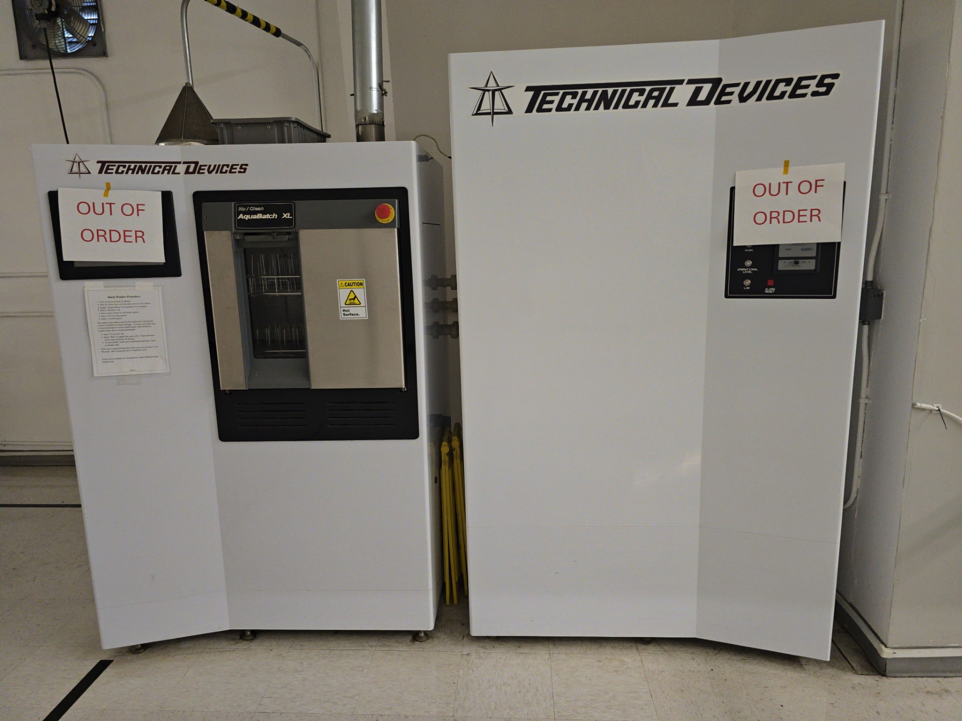 Used Technical Devices NU/Clean AquaBatch XL w/ EcoCycler – Closed Loop
