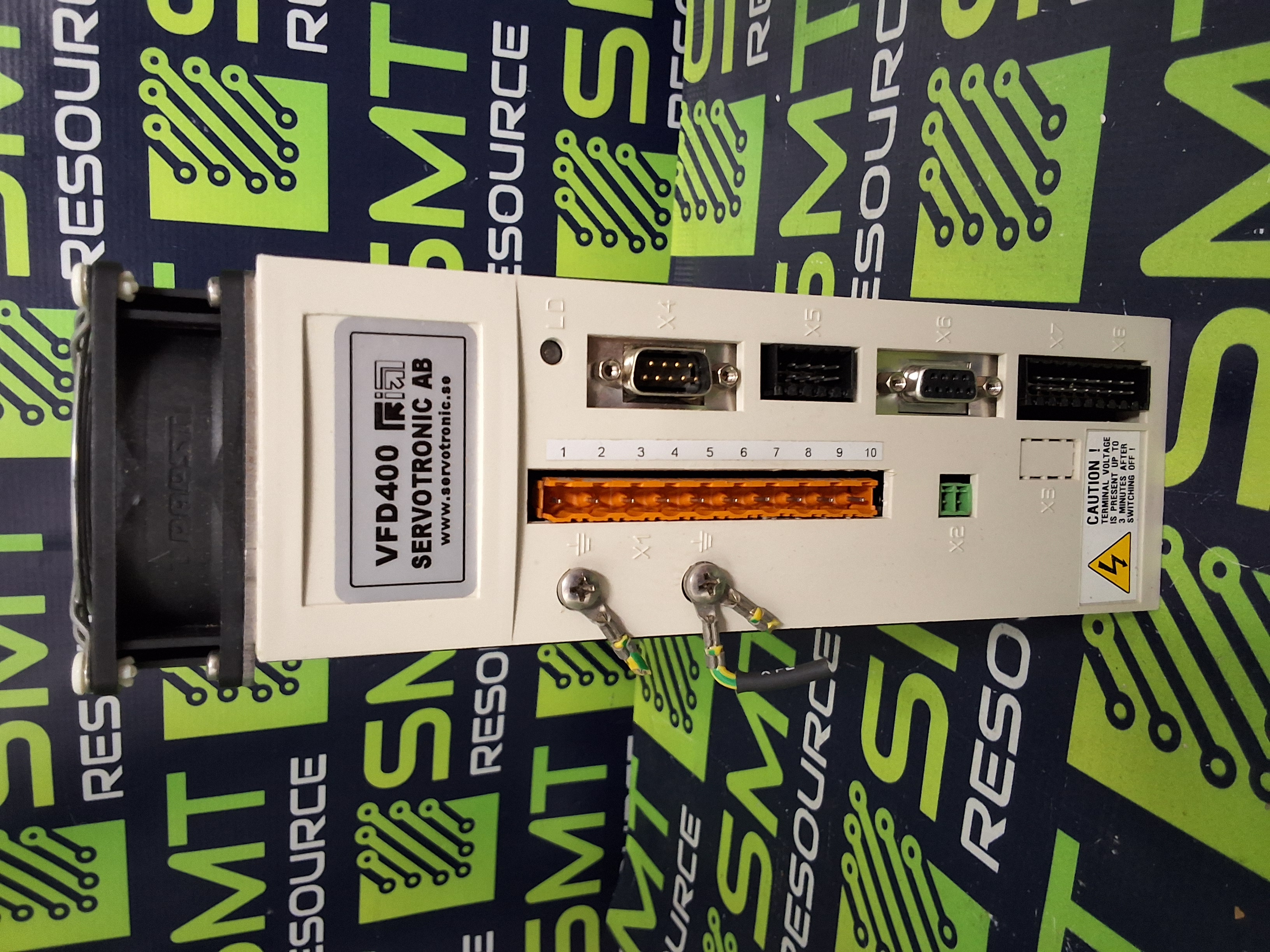 Used SERVOTRONIC VFD400E10/450 SERVO AMPLIFIER PN: 10932 / MYDATA VFD5MTB211000UC 