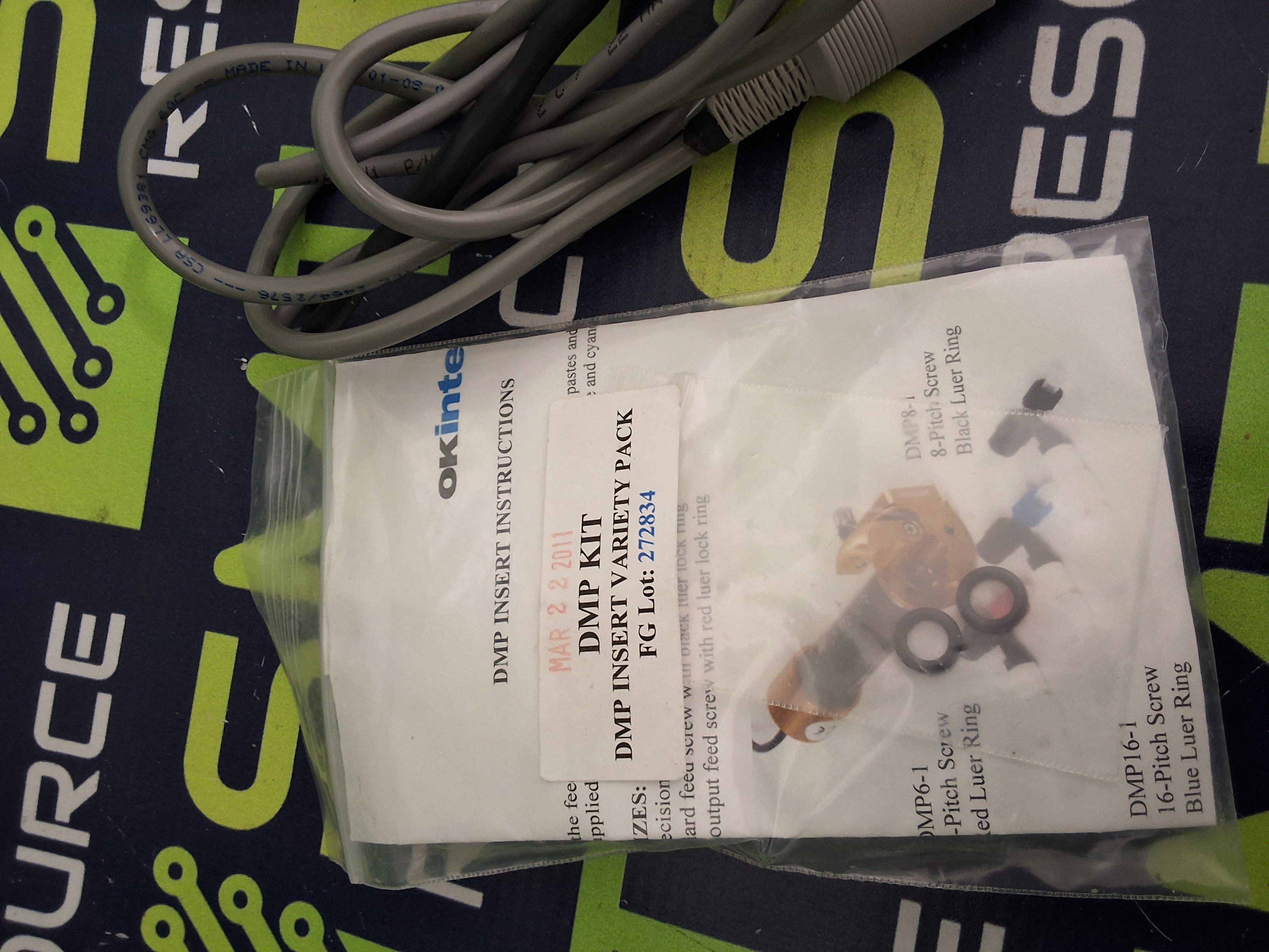 Used TECHCON SYSTEMS TS5000DMP MOTOR-DRIVEN ROTARY AUGER VALVE WITH DMP KIT