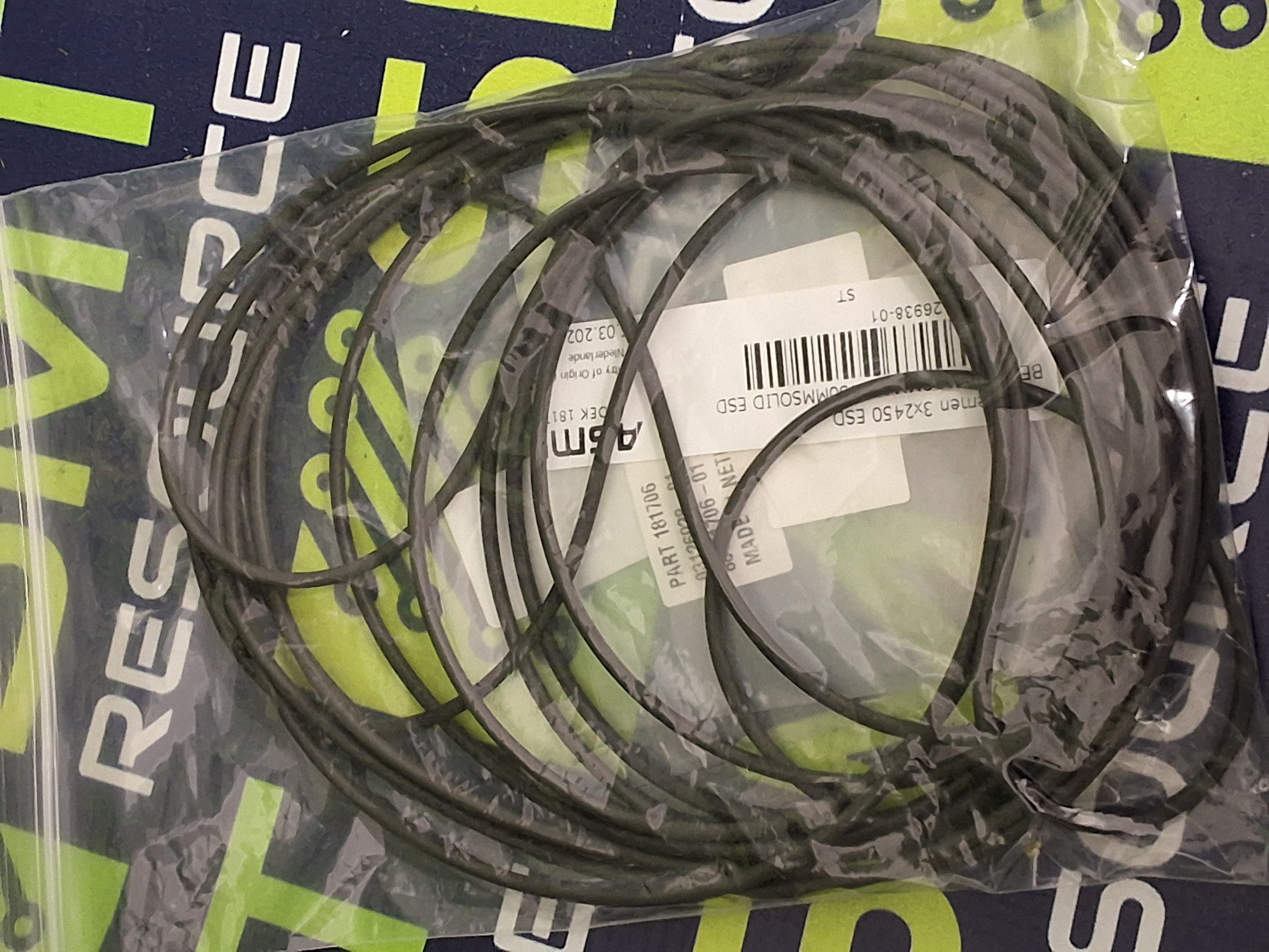 DEK ASM 181706 / 03126938-01 ANTI-STATIC CONVEYOR ROUND BELT 3mmx2450mm - BRAND NEW
