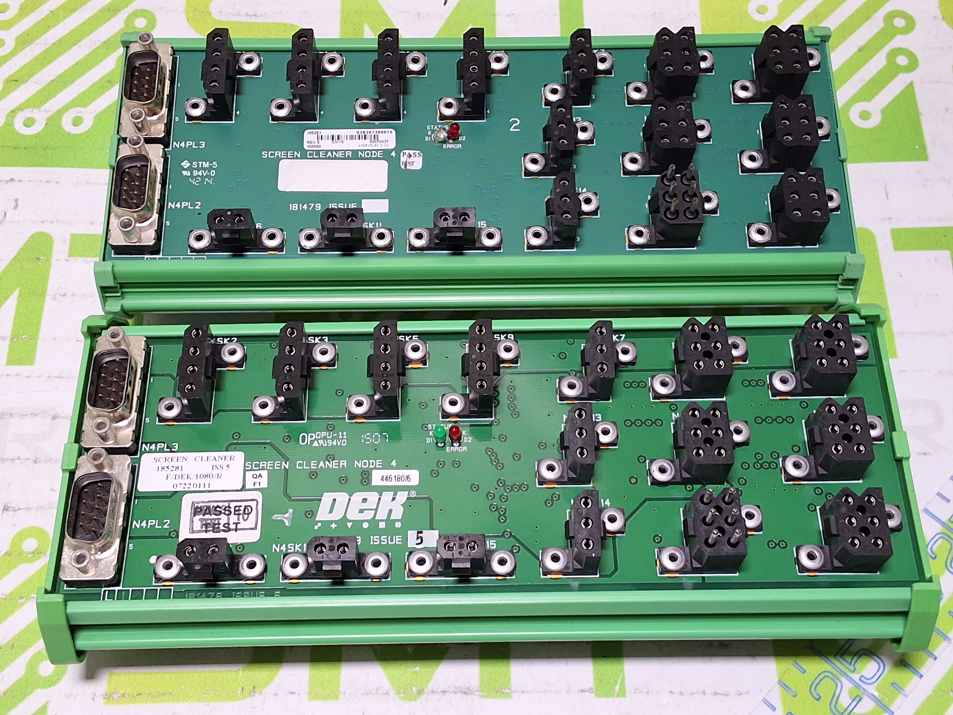 Used DEK SCREEN CLEANER NODE 4 181479