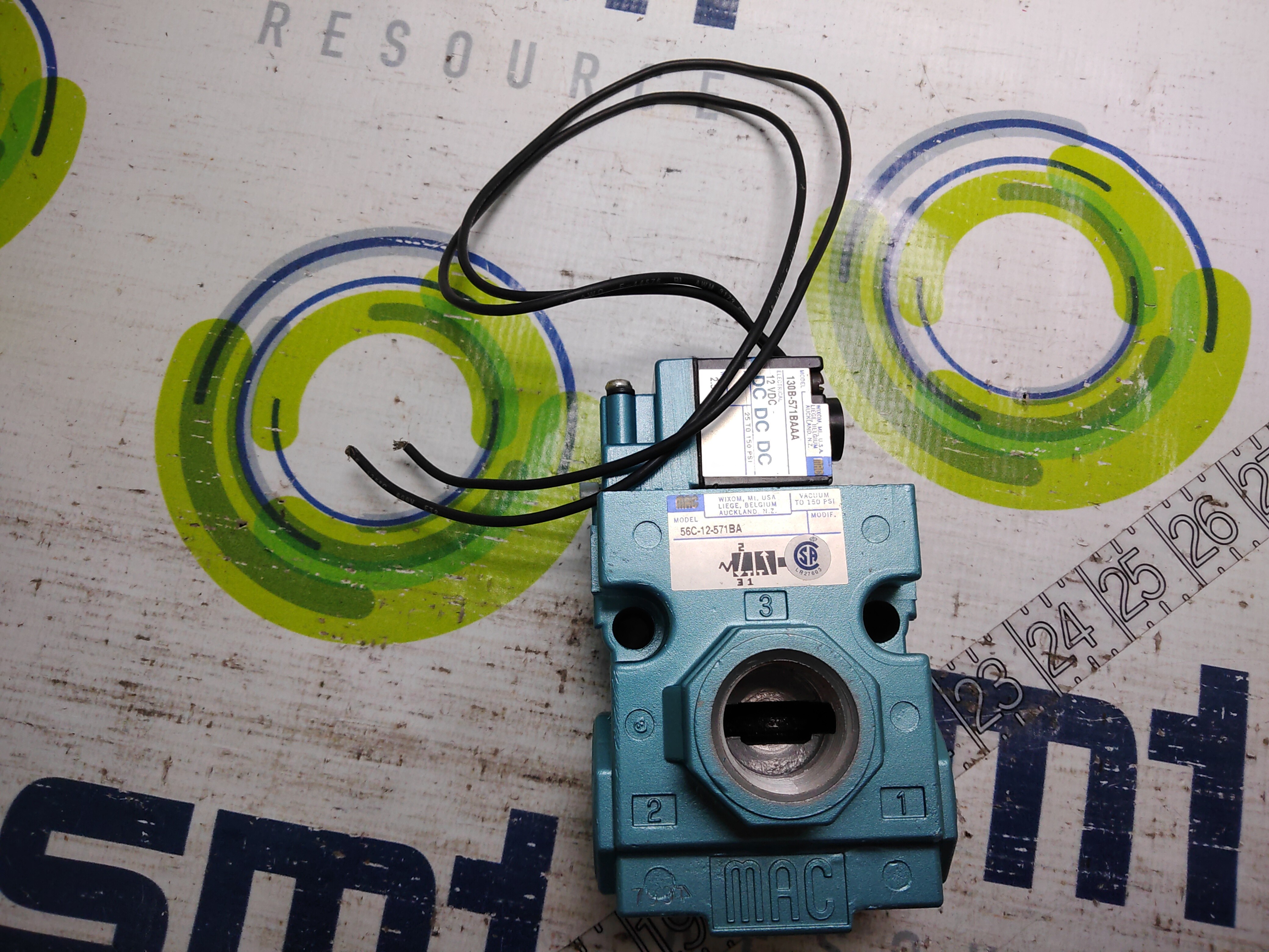 MAC 56C-12571BA  WITH 130B-571BAAA SPOOL VALVE