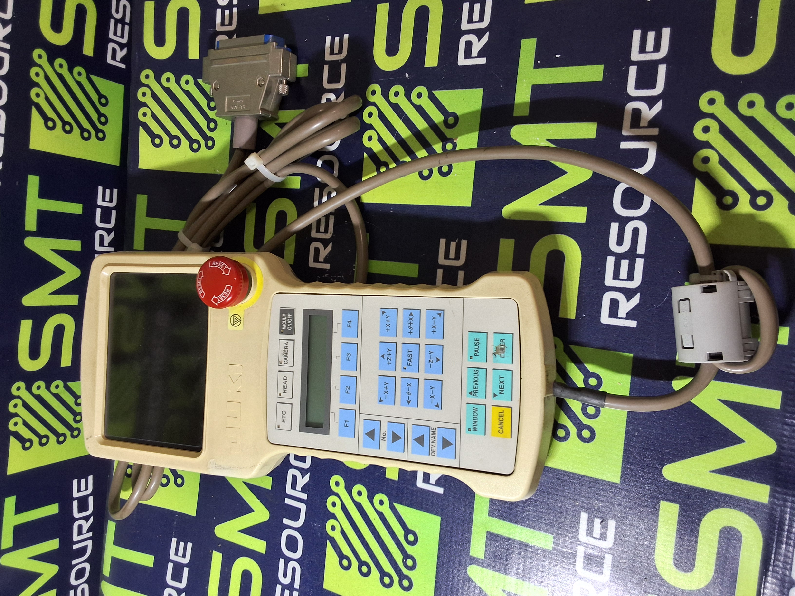 Used JUKI FX-1 FX-1R HOD ASSEMBLY L185E0210A0 TEACH PENDANT