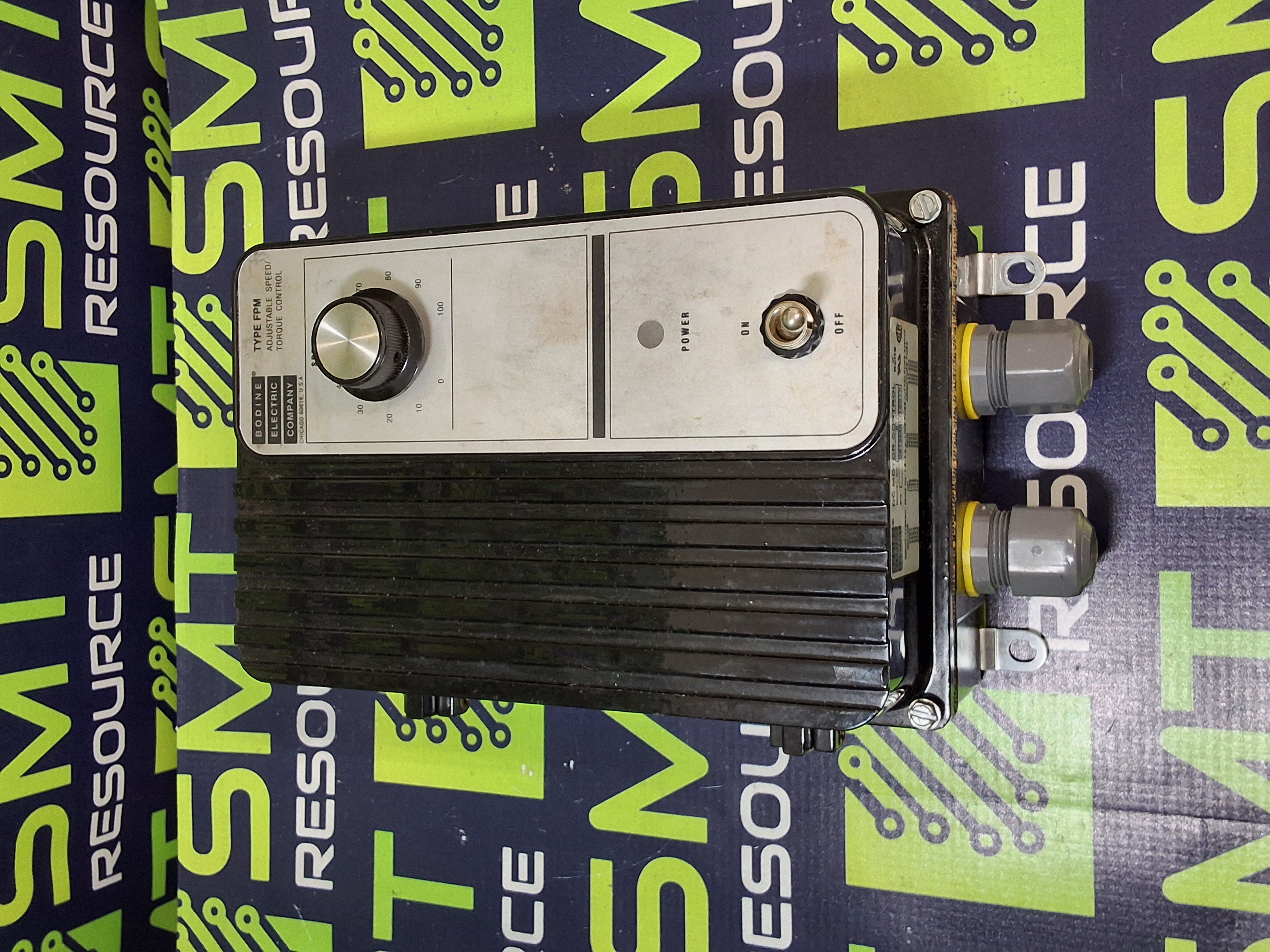 Used BODINE ELECTRIC TYPE FPM MODEL: 815 ADJUSTABLE SPEED / TORQUE CONTROL 115VAC 50/60Hz