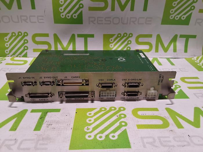Used JUKI 40001931 SYNQNET-RELAY CIRCUIT BOARD