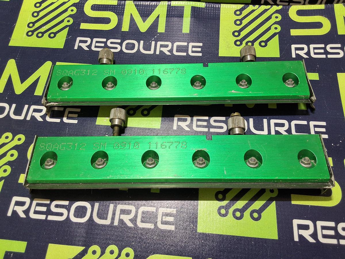 Used DEK SQAG312 SM 0910 116778 SQUEEGEE BLADE 10in SET - LOT OF 2  