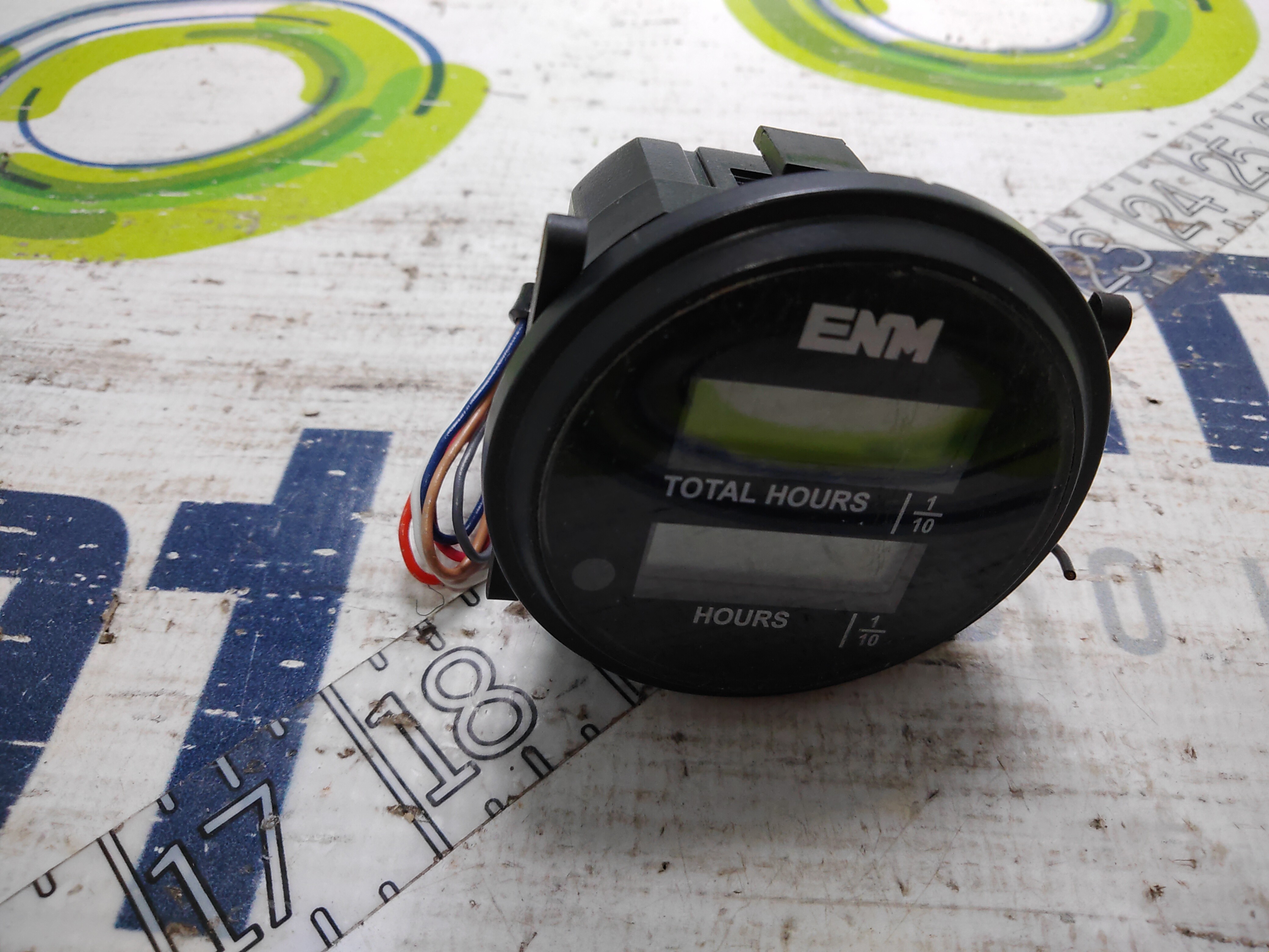 ENM PT1210E0P 230 VAC 60/50HZ ANLOG HOUR METER
