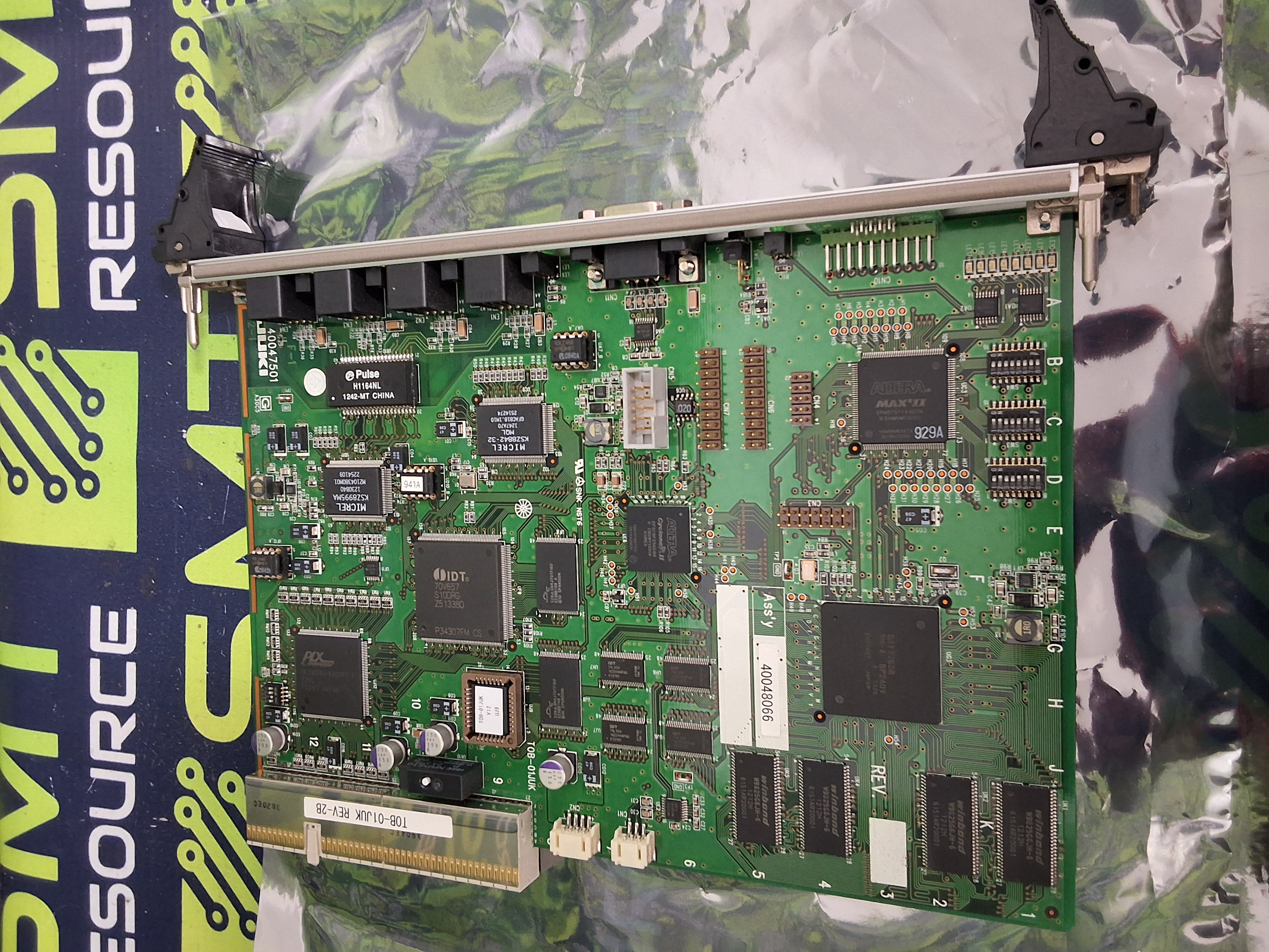 Used JUKI 40047501 CompactPCI COMMUNICATION CARD ASS'Y 40048066
