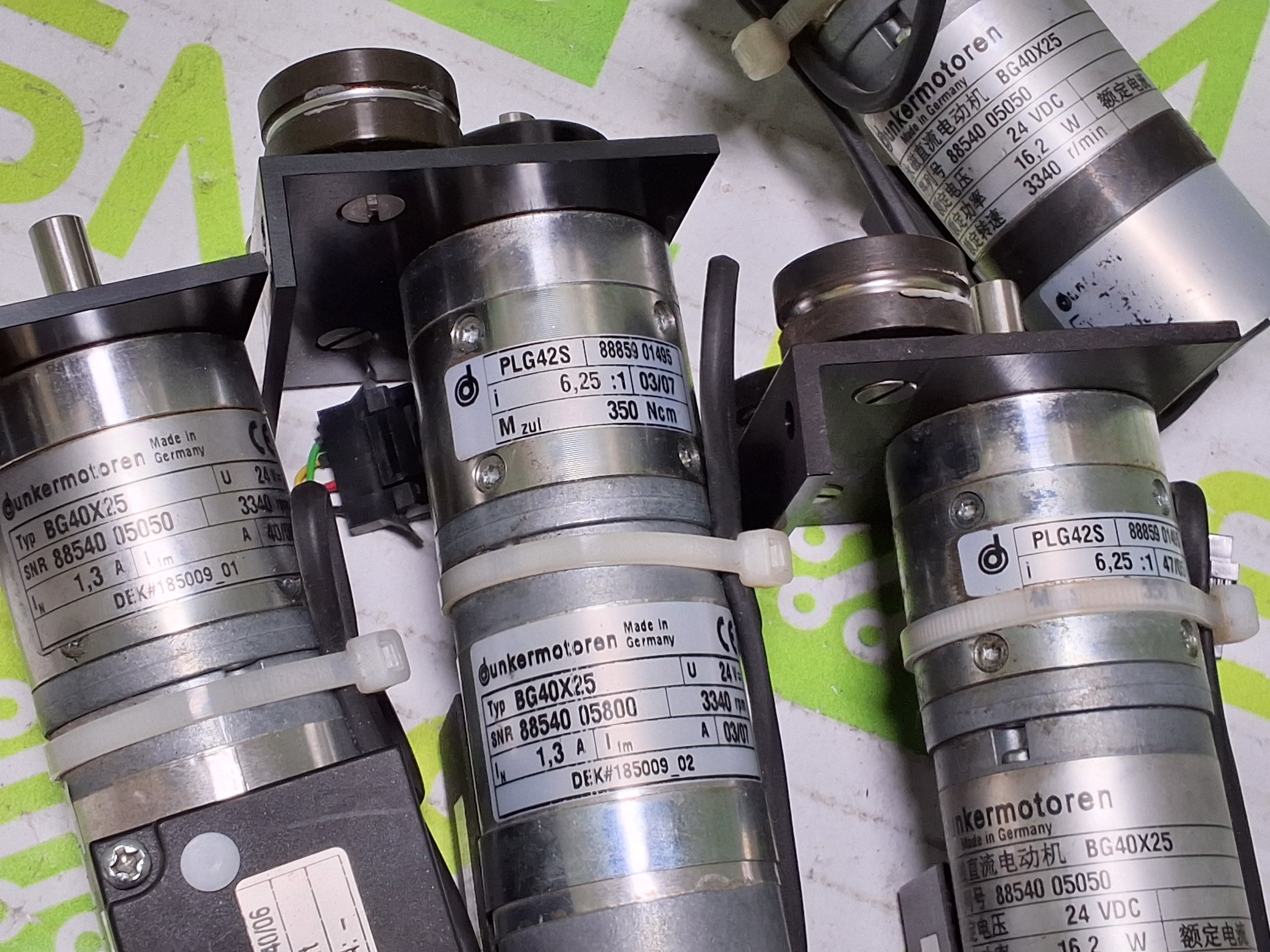 Used DUNKERMOTOREN BG40x25 WITH PLG42S