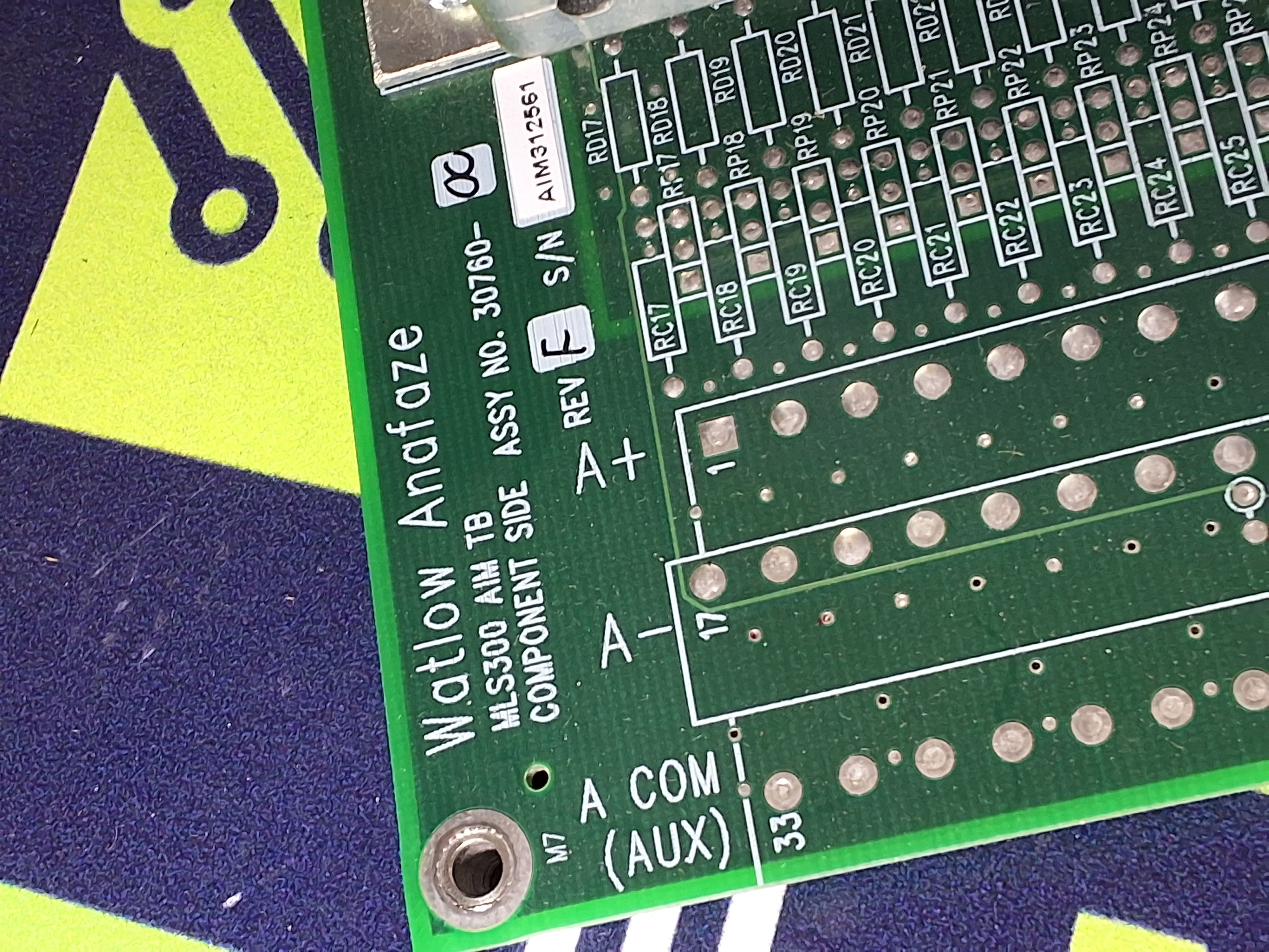 Used WATLOW ANAFAZE MLS300-AIM TEMPERATURE CONTROLLER