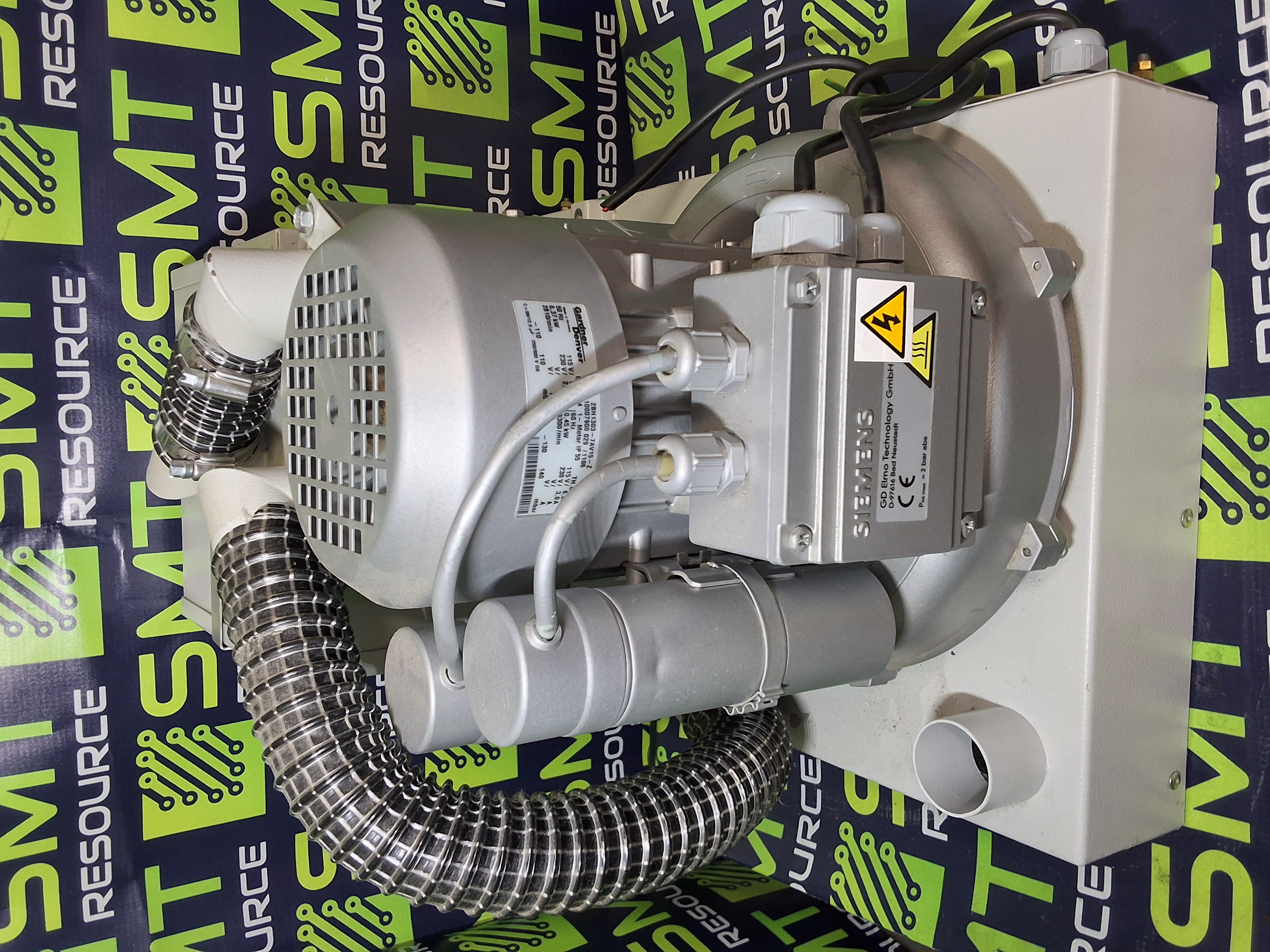 Used DEK 163552 VF25 MAIN FILTER SCREEN PRINTER VACUUM PUMP ASSEMBLY 163550