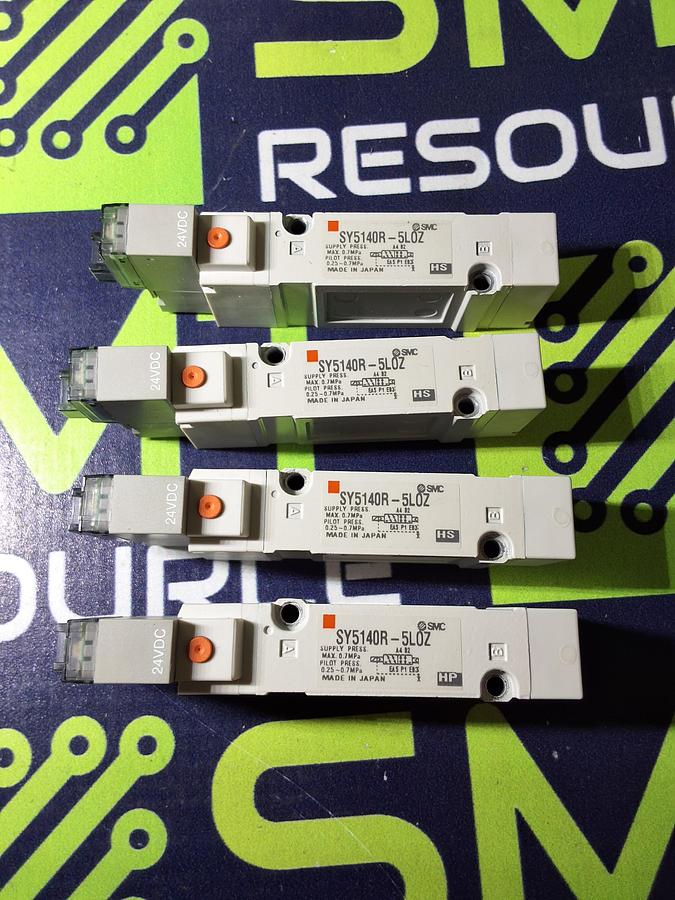 Used SMC SY5140R-5LOZ SOLENOID VALVE