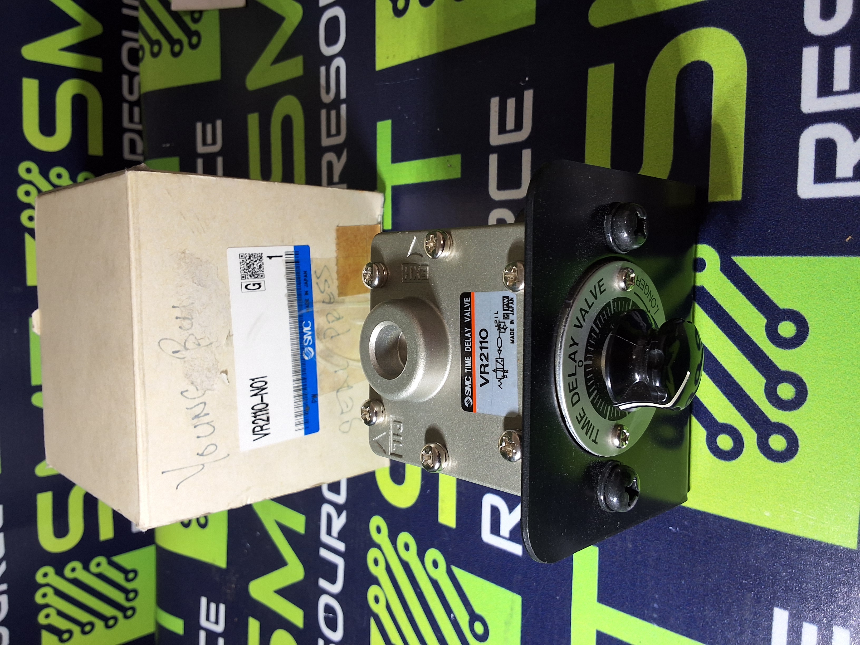 SMC VR2110 TIME DELAY VALVE VR2110-N01 - NEW
