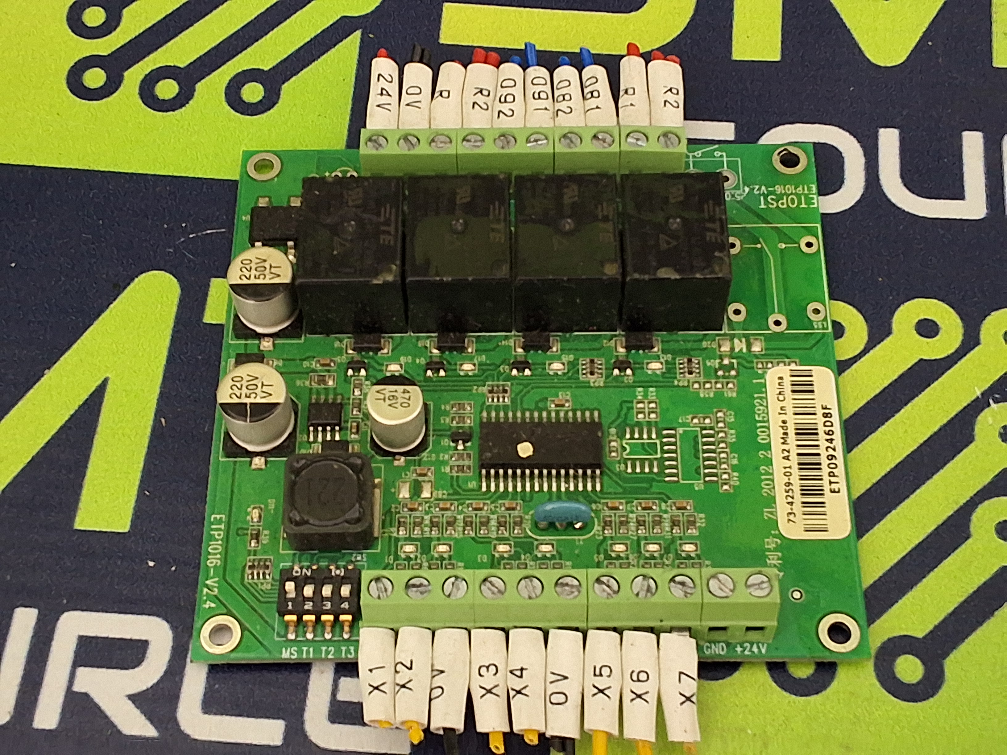 Used ETOPST 73-4259-01 A2 CIRCUIT BOARD