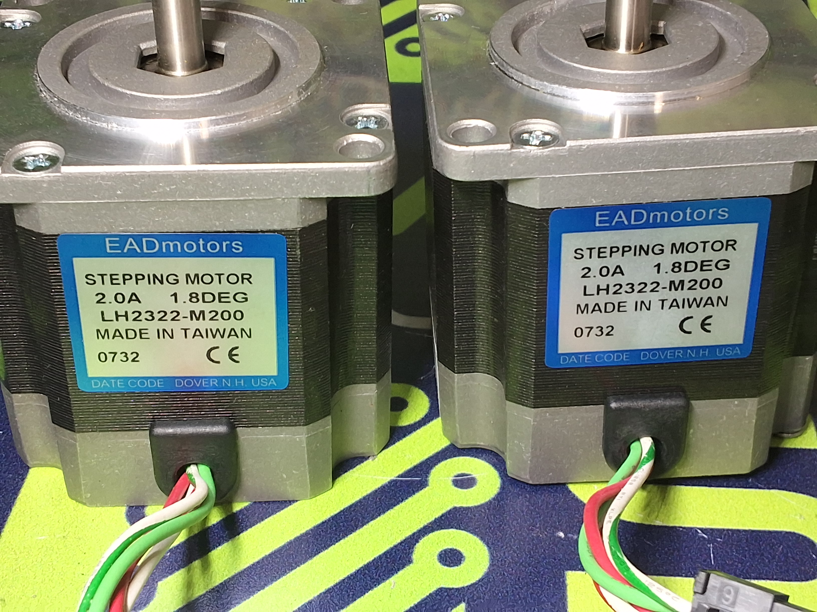 Used EAD MOTORS LH2322-M200 STEPPING MOTOR 2.0A 1.8DEG